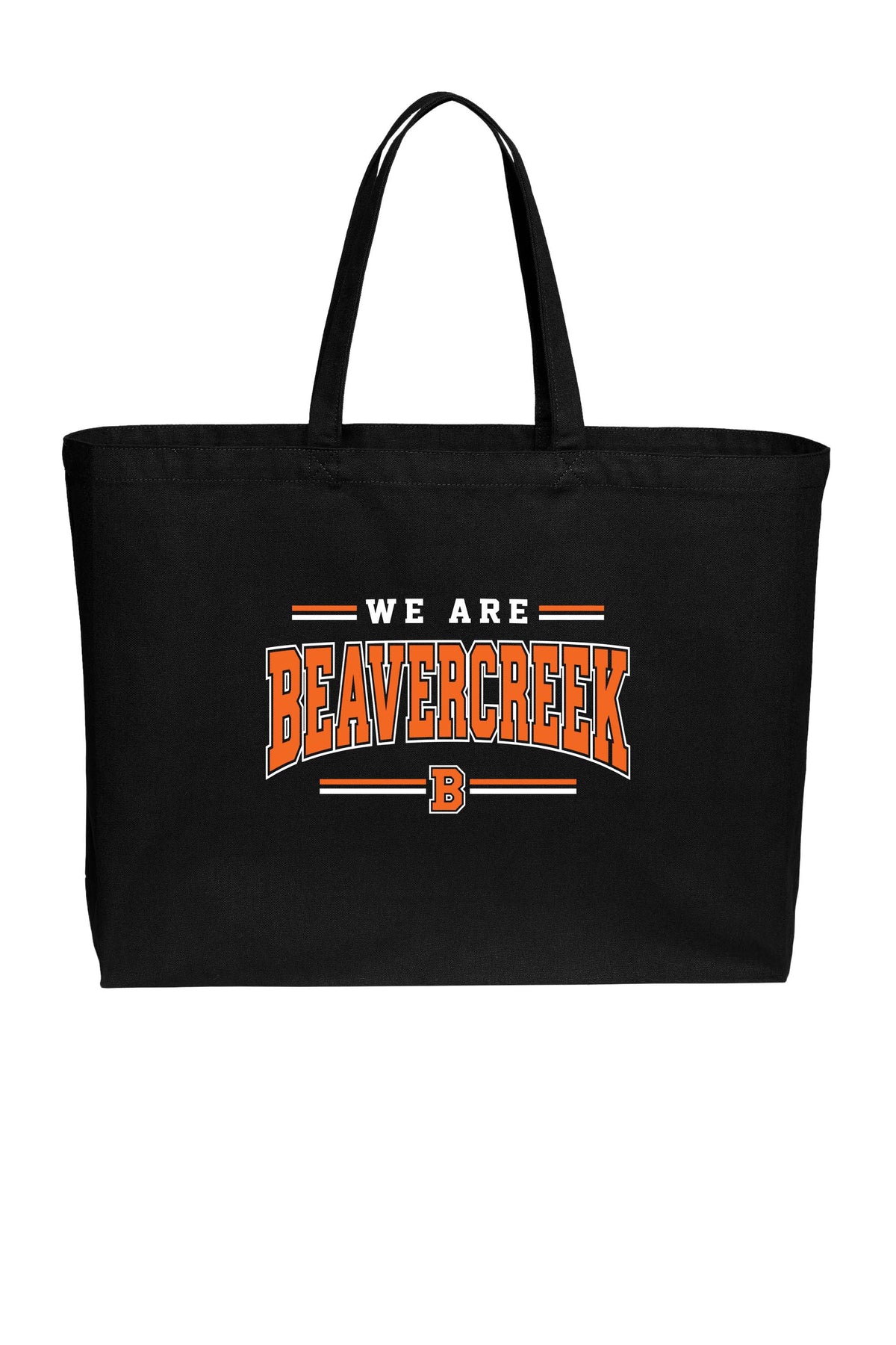 We Are Beavercreek Cotton Canvas Jumbo Tote