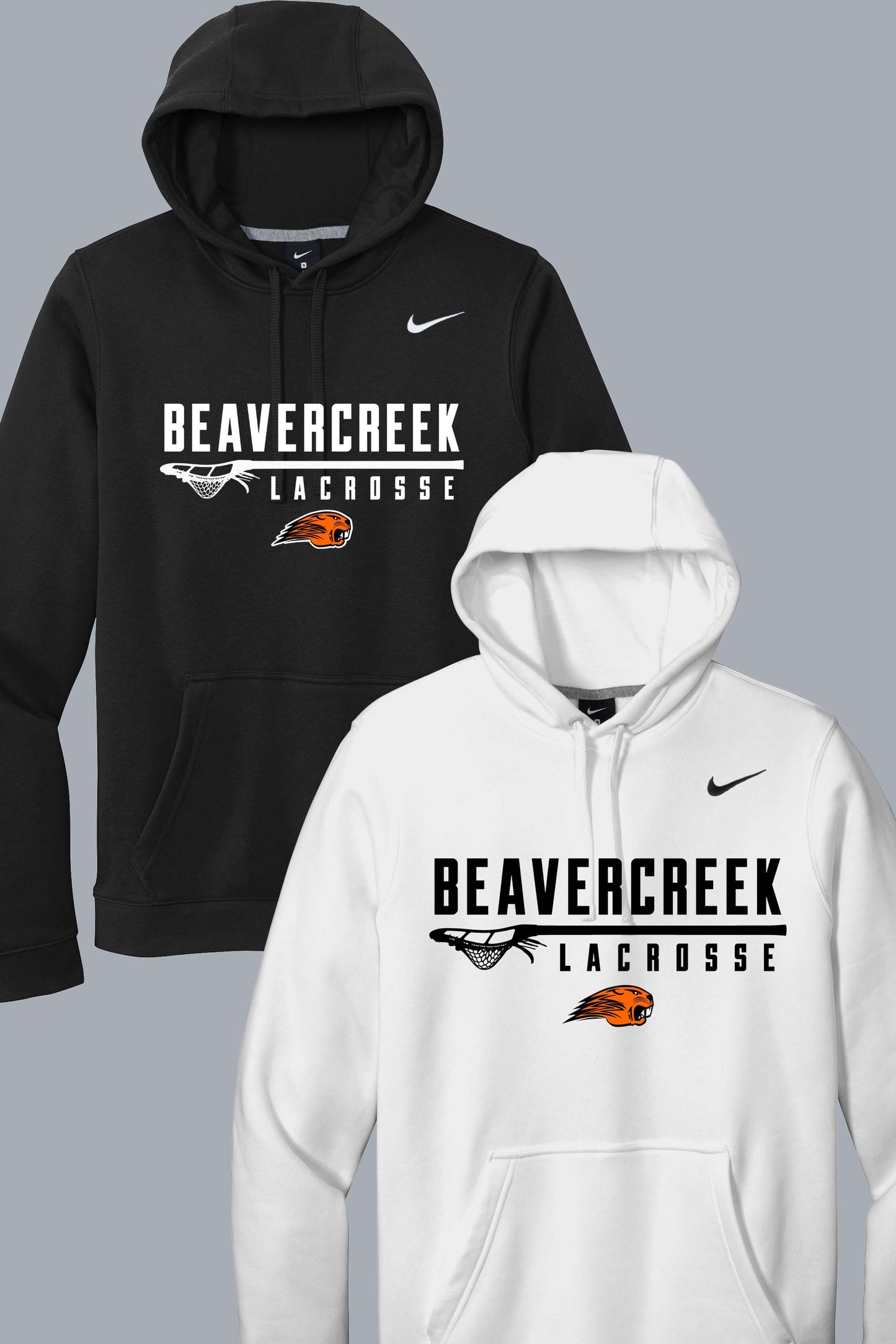 Beavercreek Lacrosse Stick Nike Club Fleece Pullover Hoodie (ready 5/2)