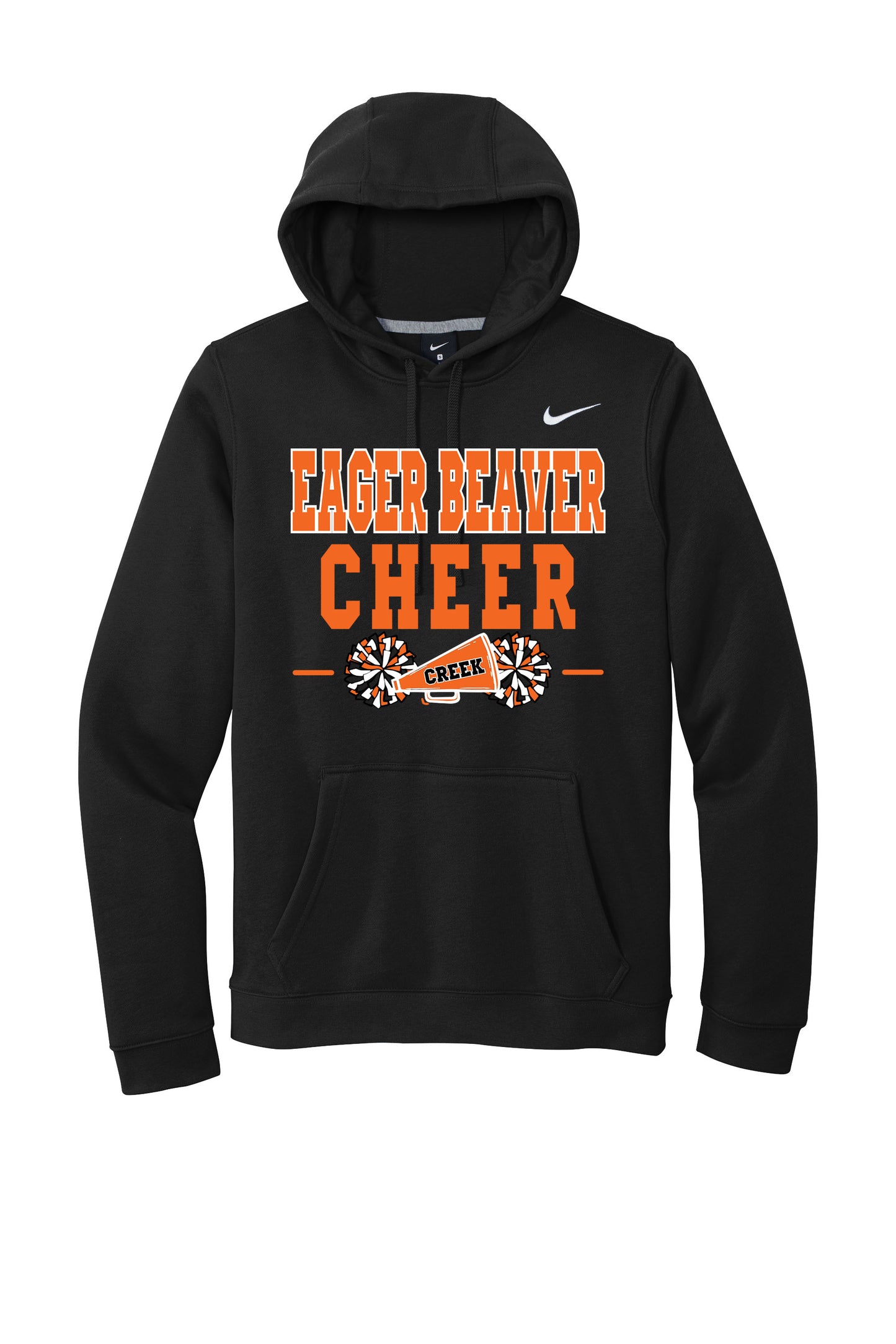 Eager Beaver Cheer Nike Club Fleece Pullover Hoodie (Ready 7/6)