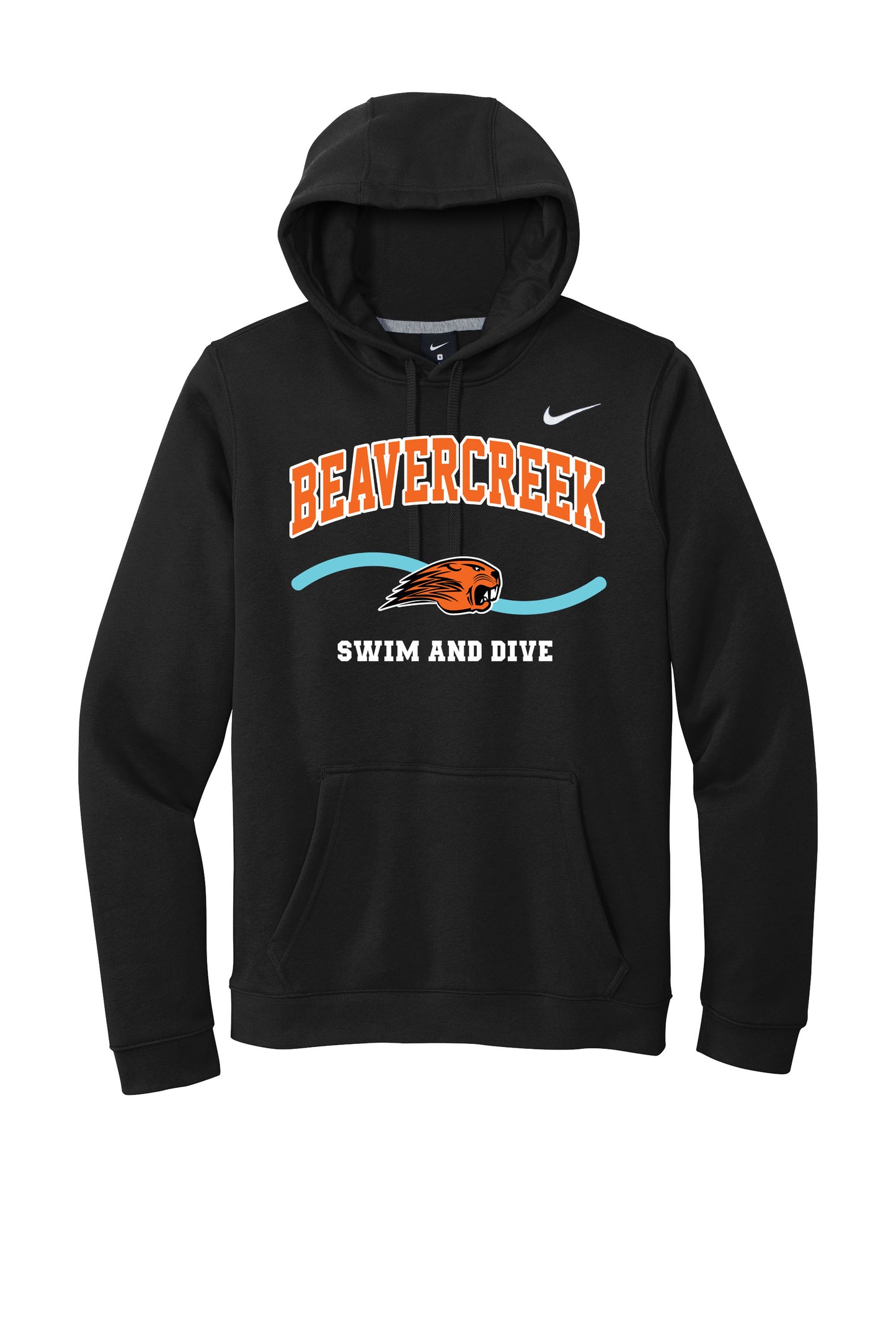 Beavercreek Swin and Dive Nike Club Fleece Pullover Hoodie (Pre Order)