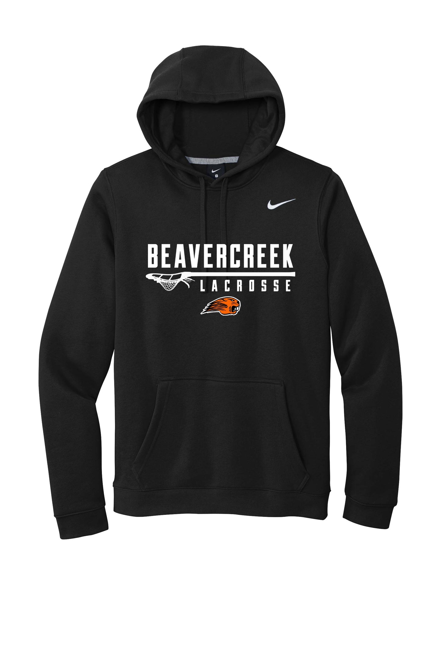 Beavercreek Lacrosse Stick Nike Club Fleece Pullover Hoodie (ready 5/2)