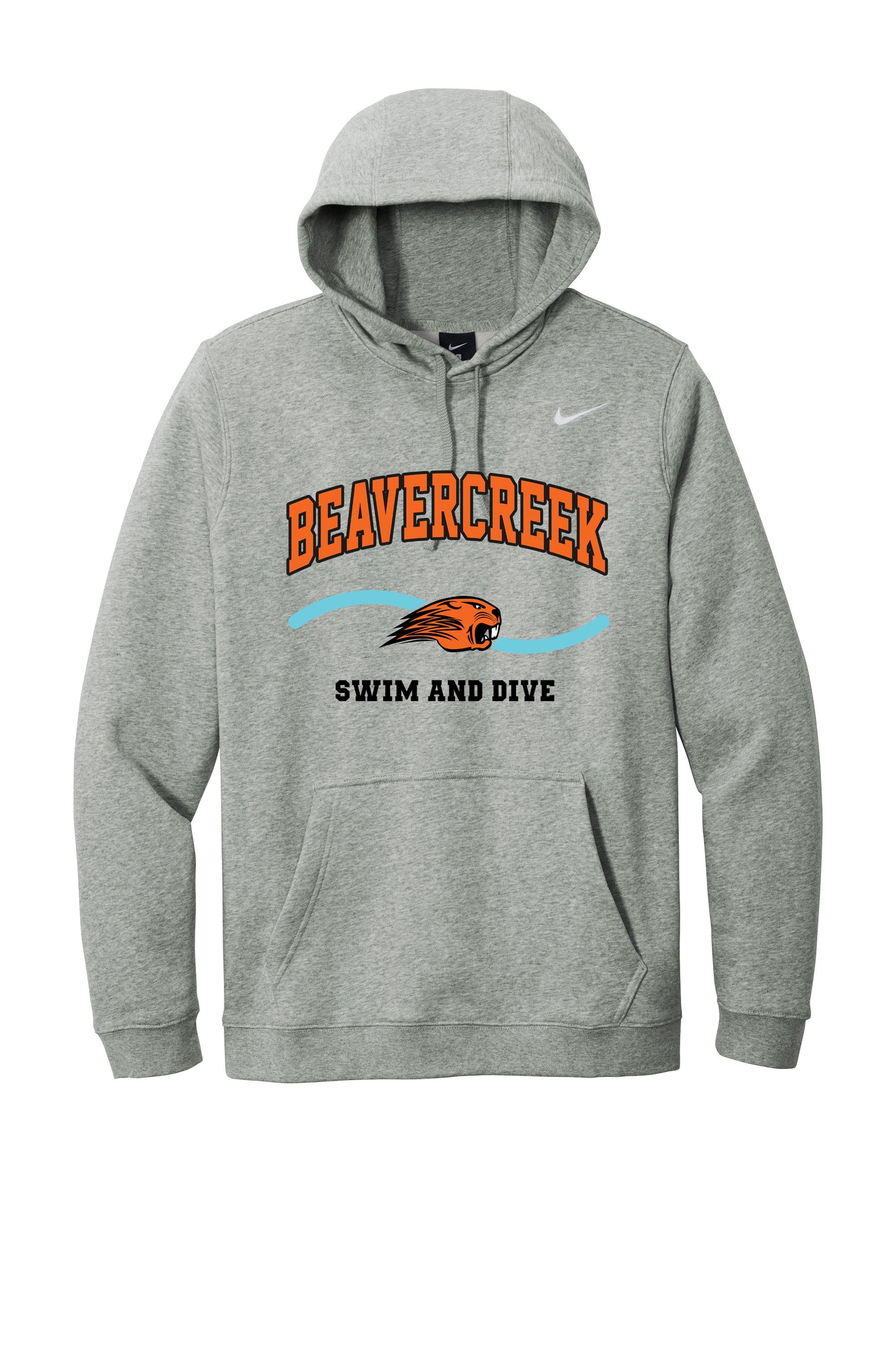 Beavercreek Swin and Dive Nike Club Fleece Pullover Hoodie (Pre Order)