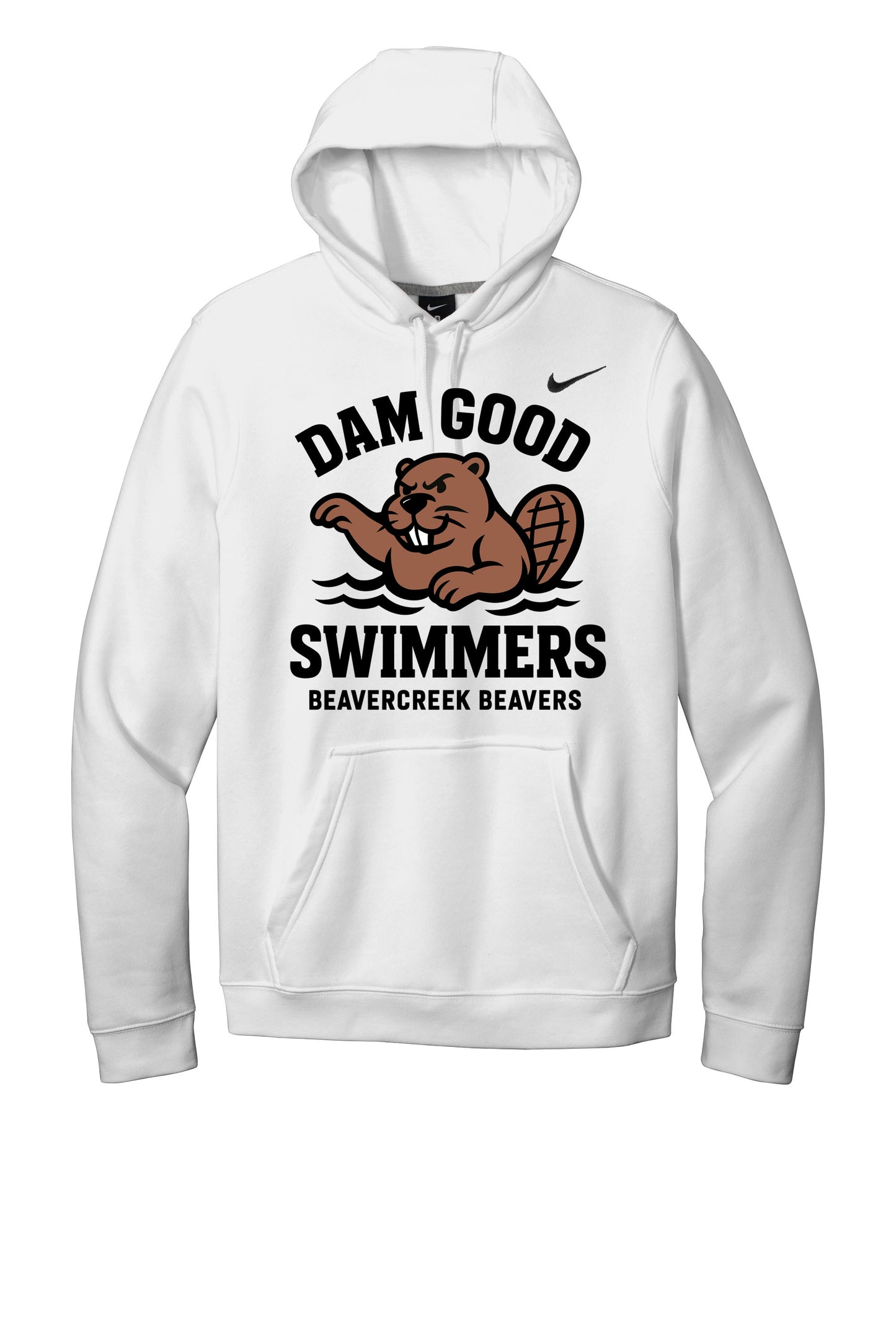Beavercreek Dam Good Swimmer Nike Club Fleece Pullover Hoodie (Pre Order)