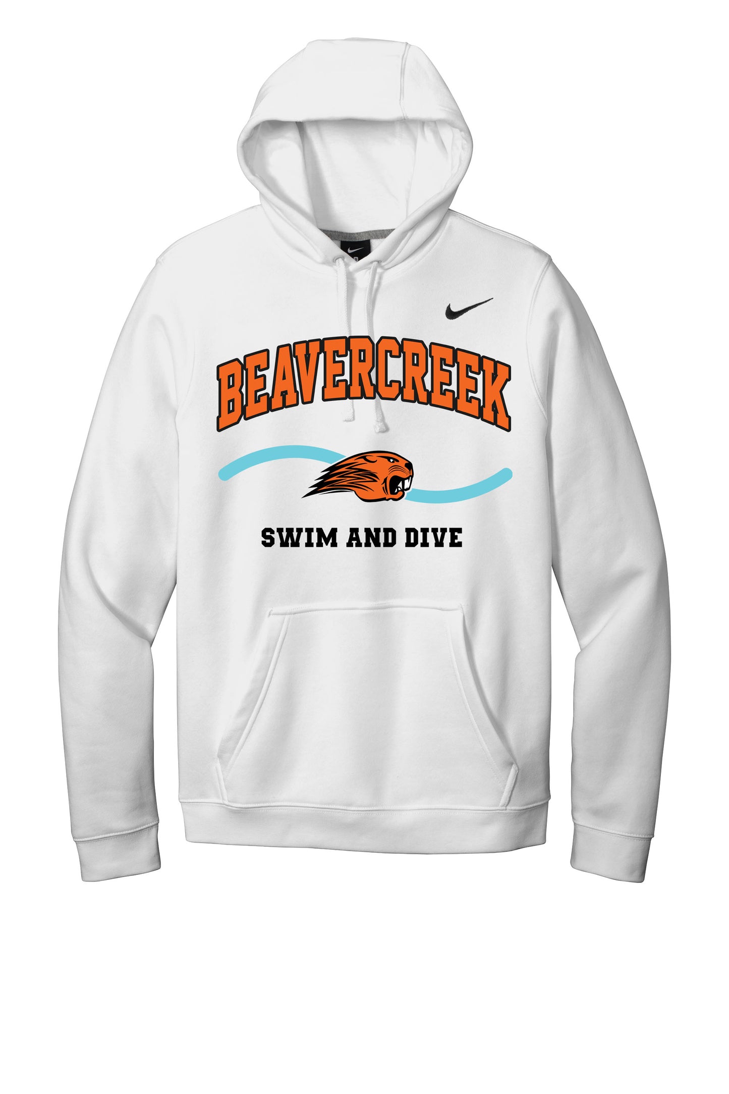 Beavercreek Swin and Dive Nike Club Fleece Pullover Hoodie (Pre Order)