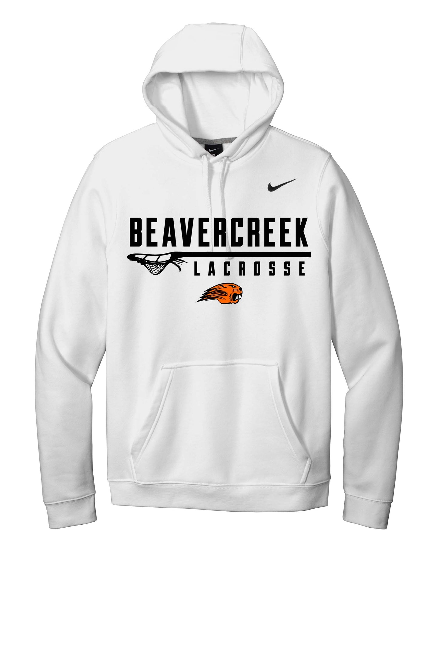 Beavercreek Lacrosse Stick Nike Club Fleece Pullover Hoodie (ready 5/2)