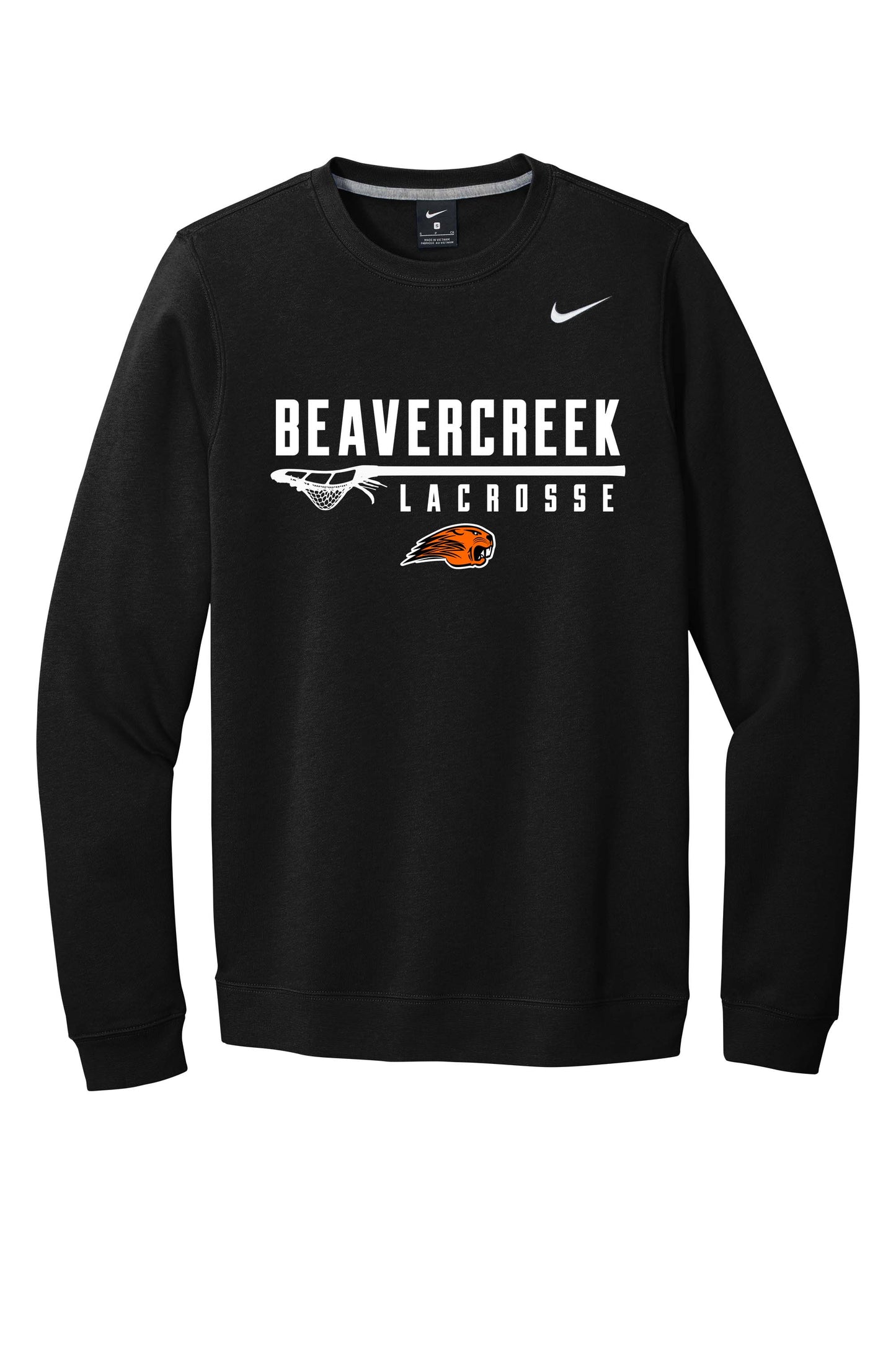 Beavercreek Lacrosse Stick Nike Club Fleece Crew (ready 5/2)