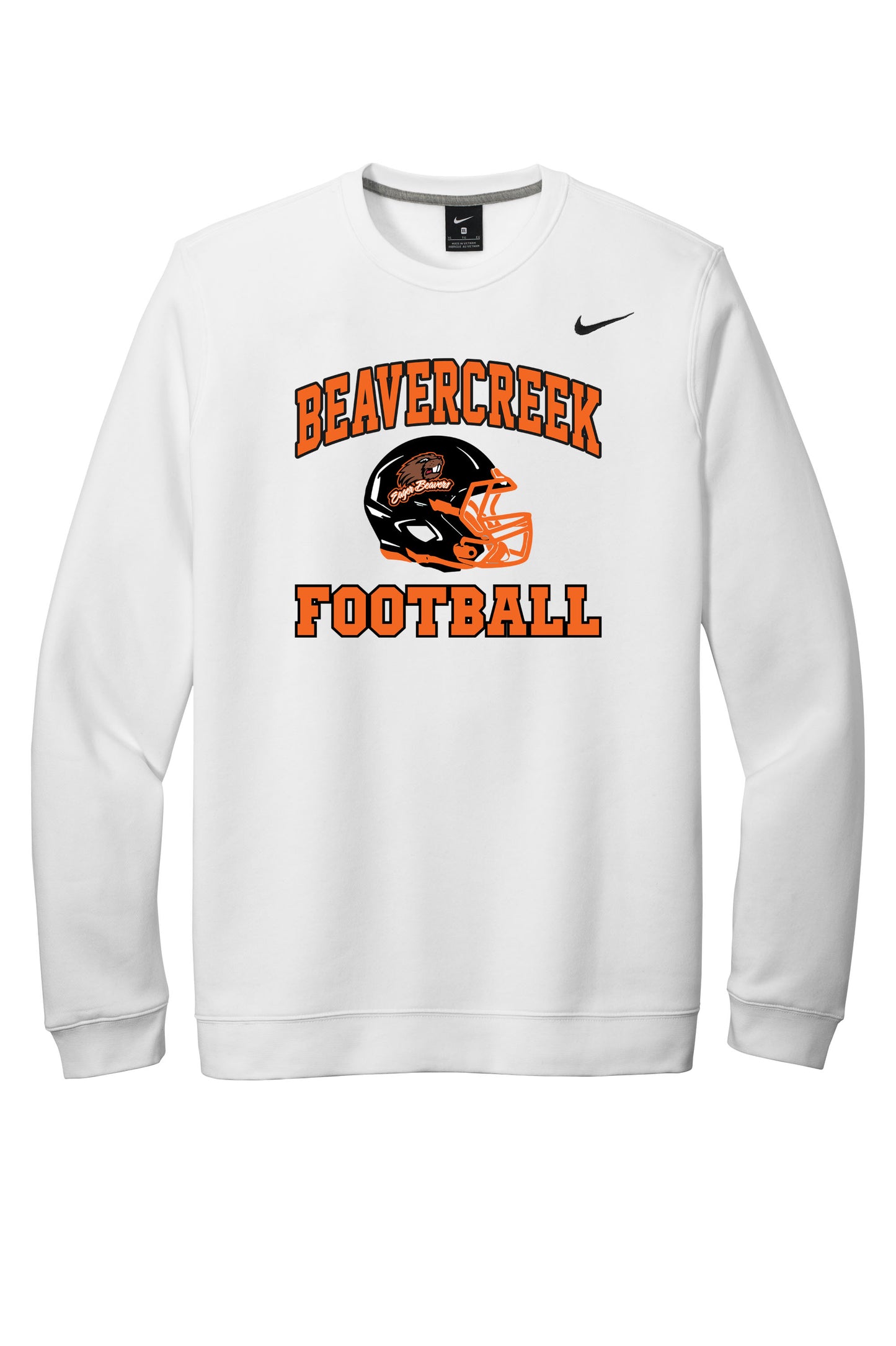 Beavercreek Football Nike Club Fleece Crew (Ready 7/6)