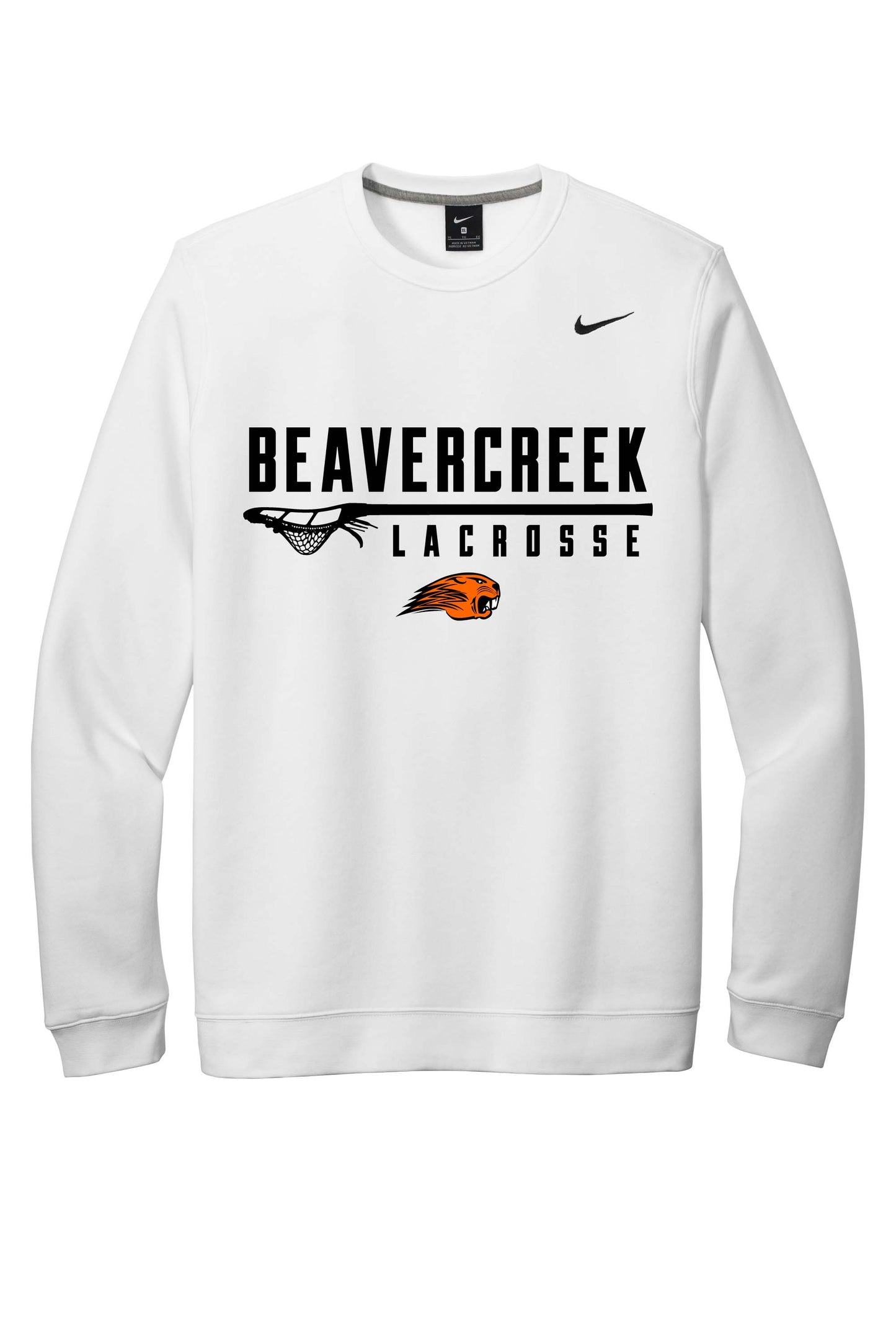 Beavercreek Lacrosse Stick Nike Club Fleece Crew (ready 5/2)