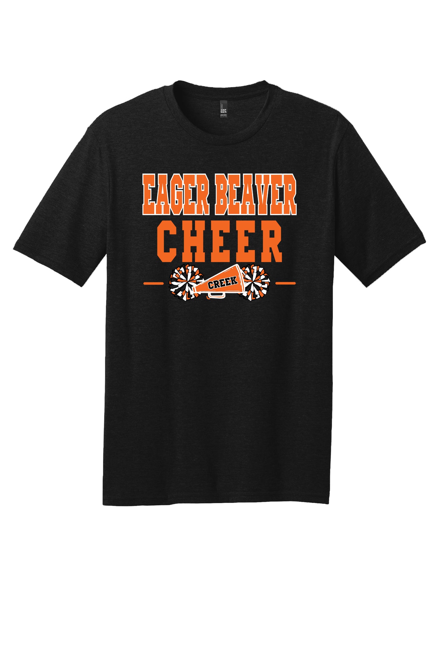 Eager Beaver Cheer District® Perfect Blend® CVC Tee (Ready 7/6)