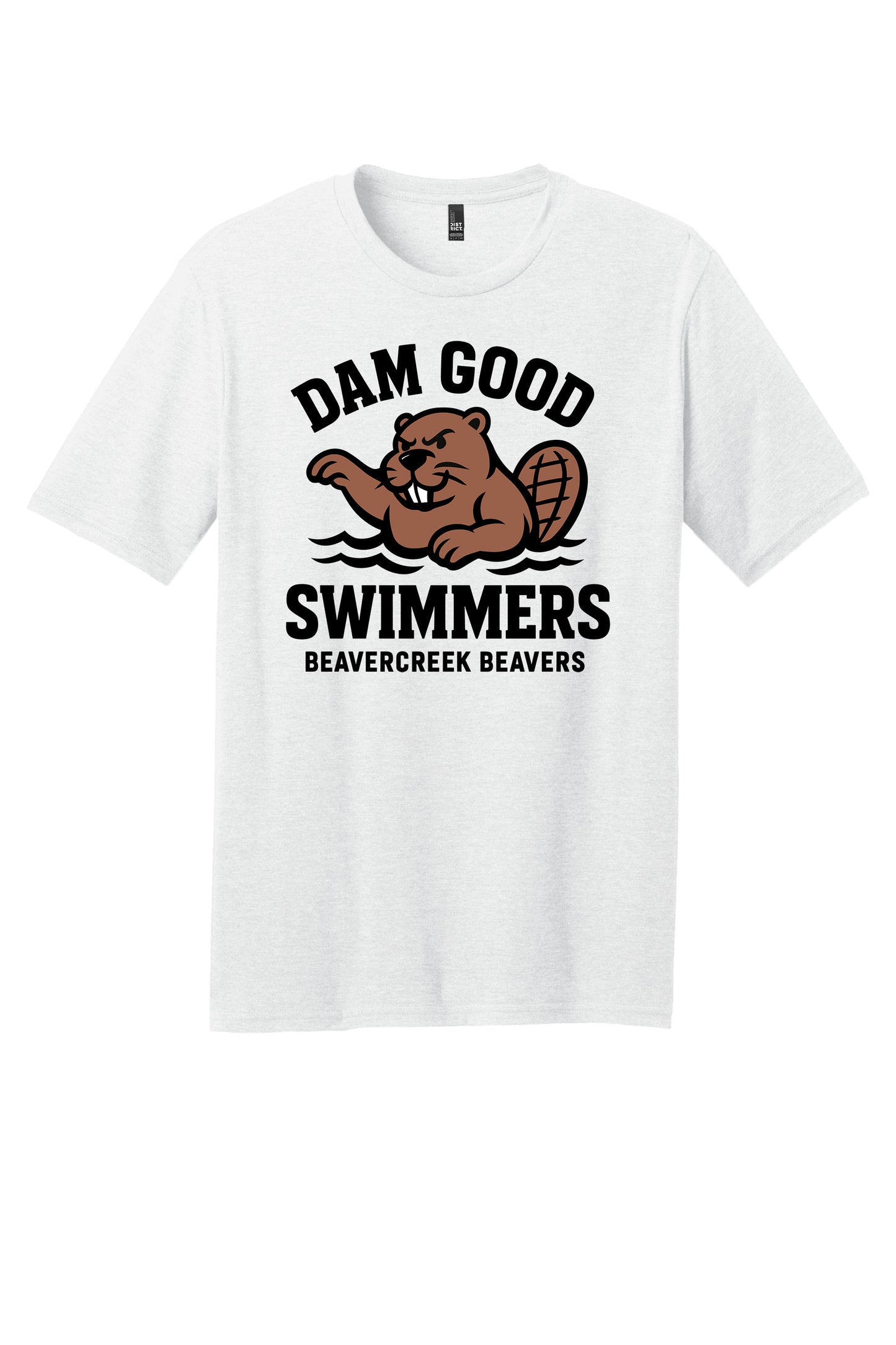 Beavercreek Dam Good Swimmer District® Perfect Blend® CVC Tee (Pre Order)
