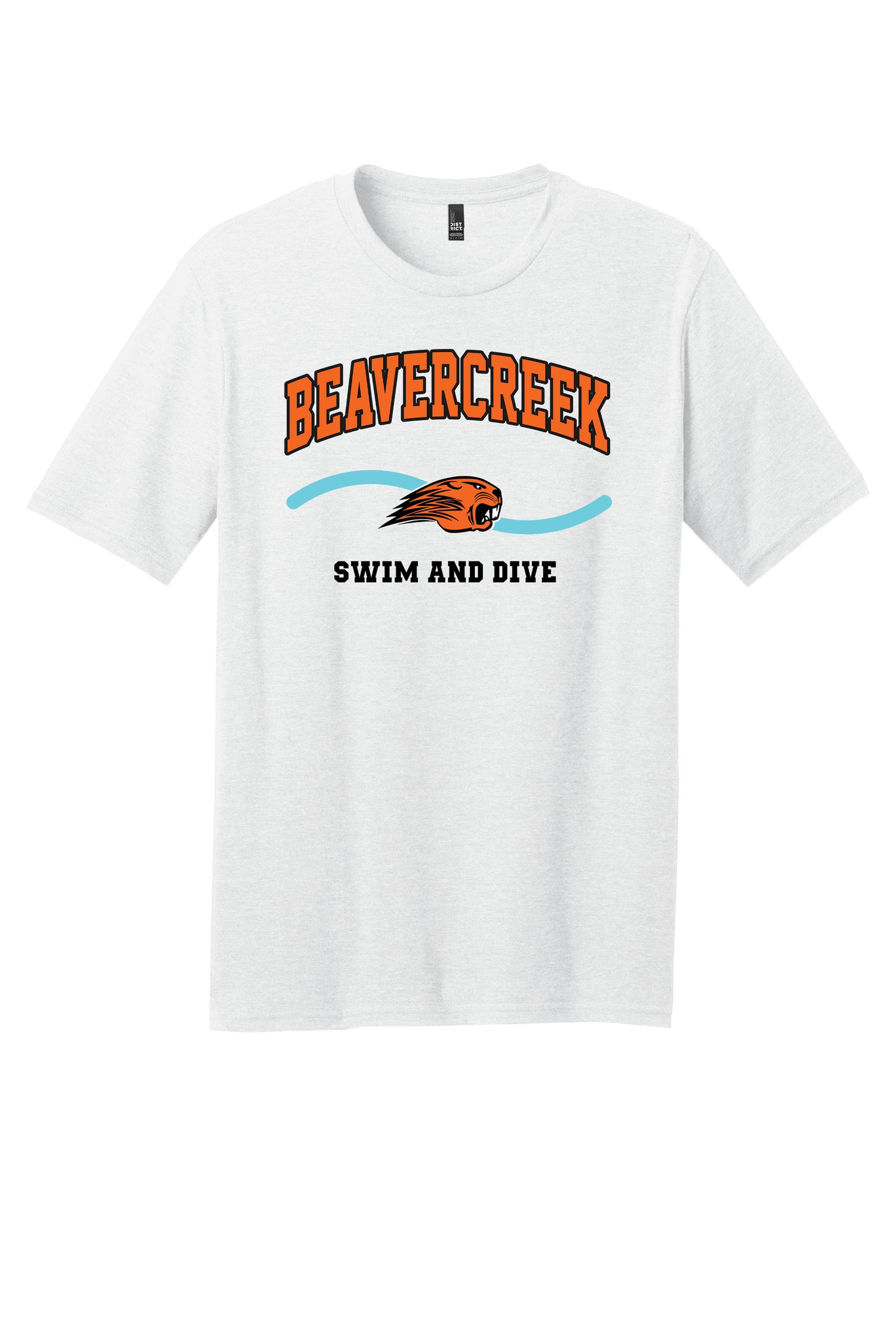 Beavercreek Swim and Dive District® Perfect Blend® CVC Tee (Pre Order)