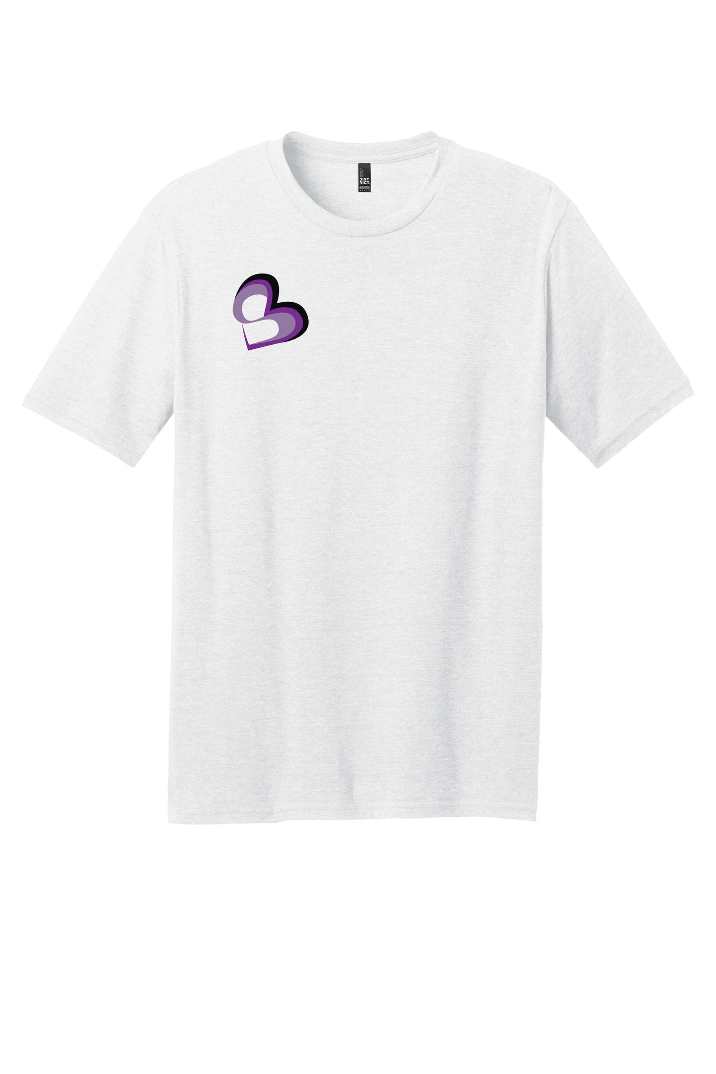 SBM Heart Small Right Chest Logo T-Shirt