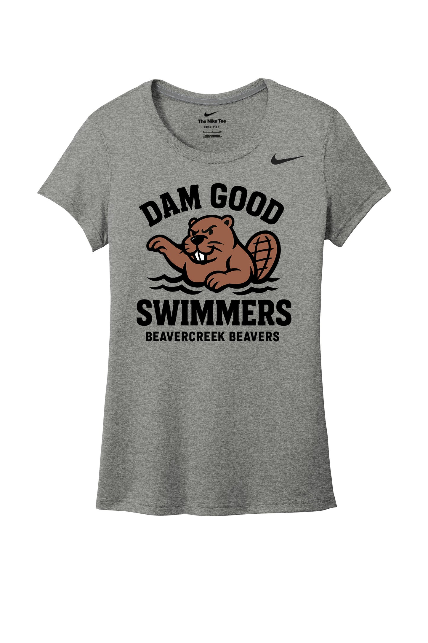 Beavercreek Dam Good Swimmer Nike Women's Dri-FIT Team rLegend Tee (Pre Order)