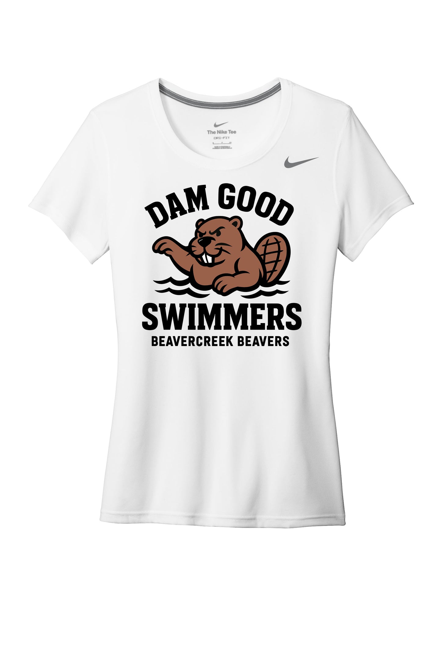 Beavercreek Dam Good Swimmer Nike Women's Dri-FIT Team rLegend Tee (Pre Order)
