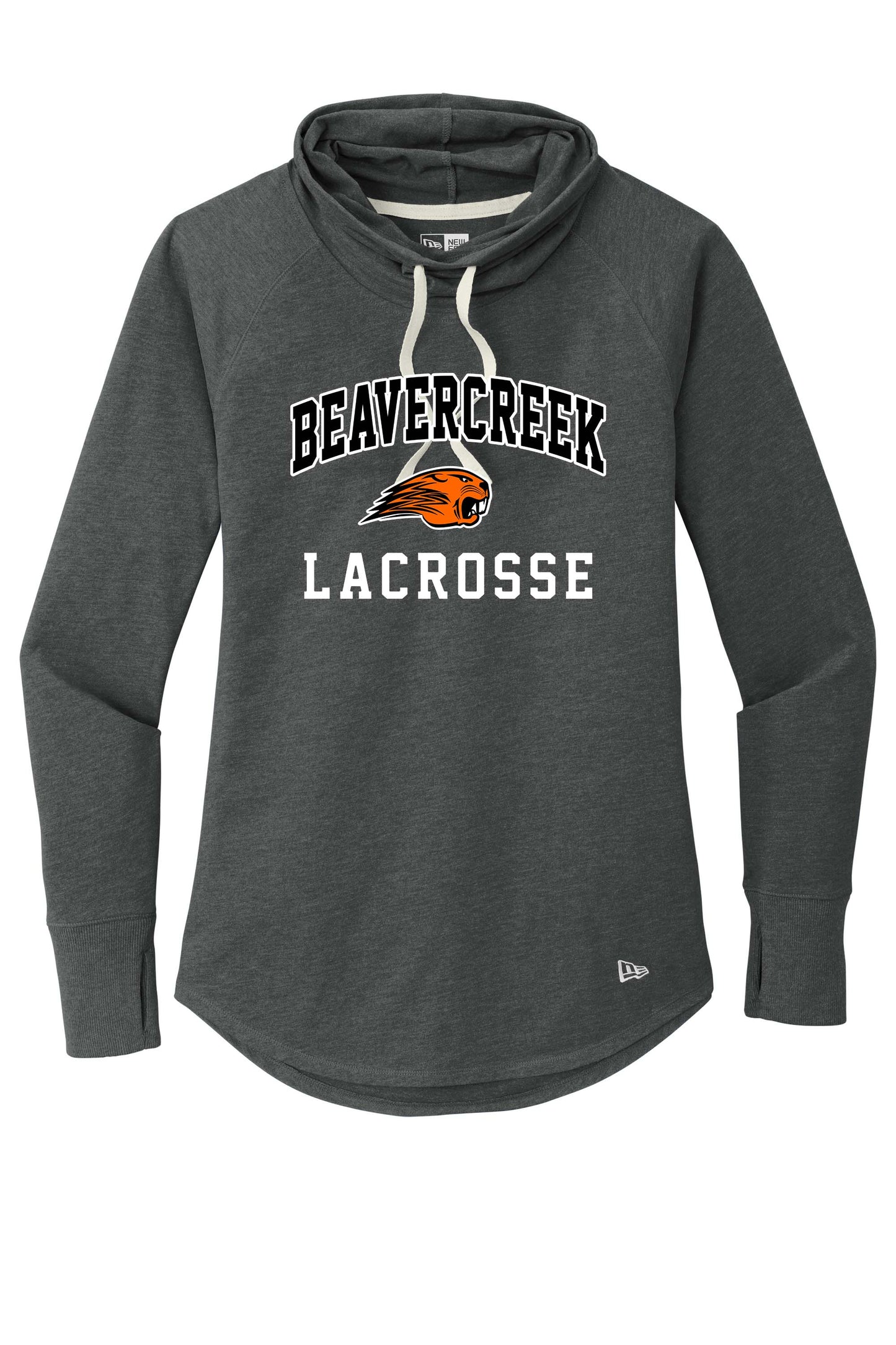 Beavercreek Lacrosse New Era ® Women's Sueded Cotton Blend Cowl Tee (ready 3/28)