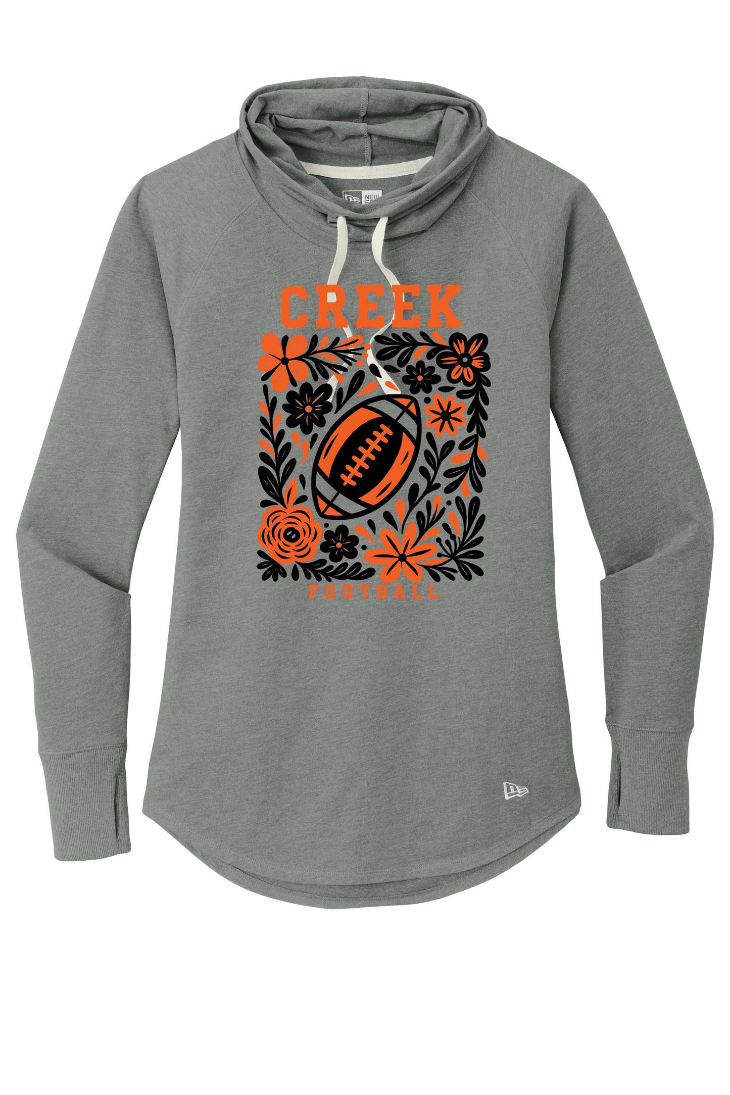 Beavercreek Floral New Era ® Women's Sueded Cotton Blend Cowl Tee (Ready 8/12)