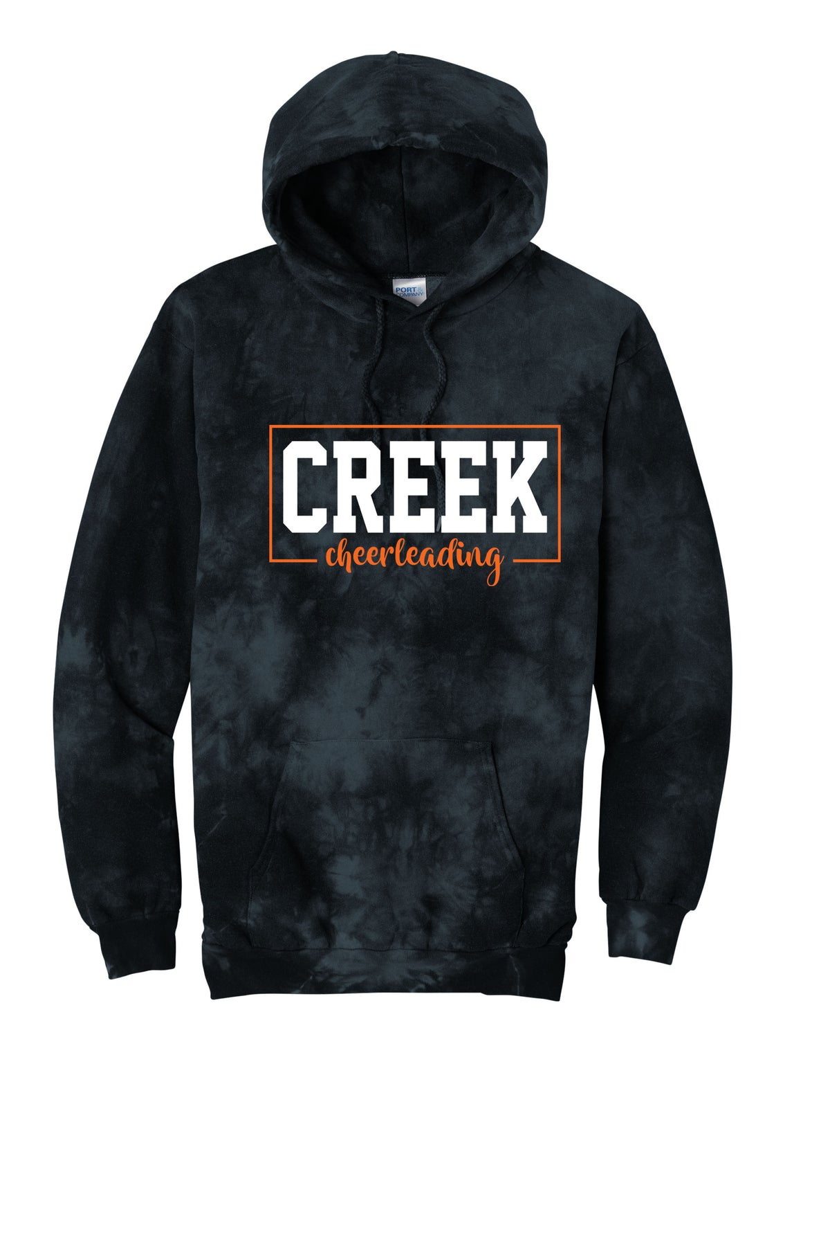 Beavercreek Cheer Boxed Port & Co™ Crystal Tie-Dye Pullover Hoodie (Ready 11/24)