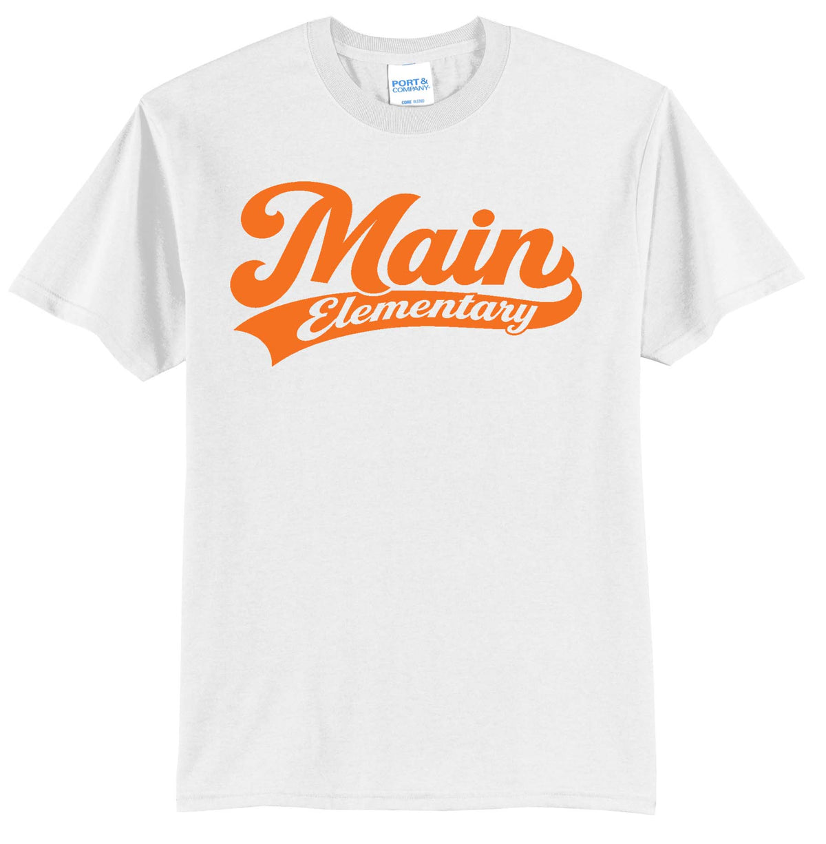 Main Elementary Port & Co® Core Blend Tee (ready 11/30)