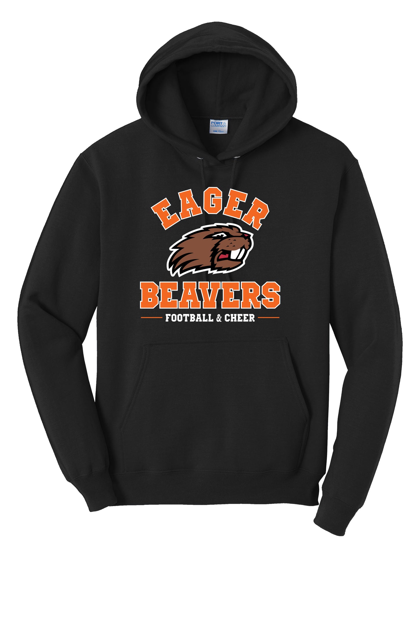 Eager Beaver Port & Company® Core Fleece Pullover Hooded Sweatshirt (Ready 7/6)