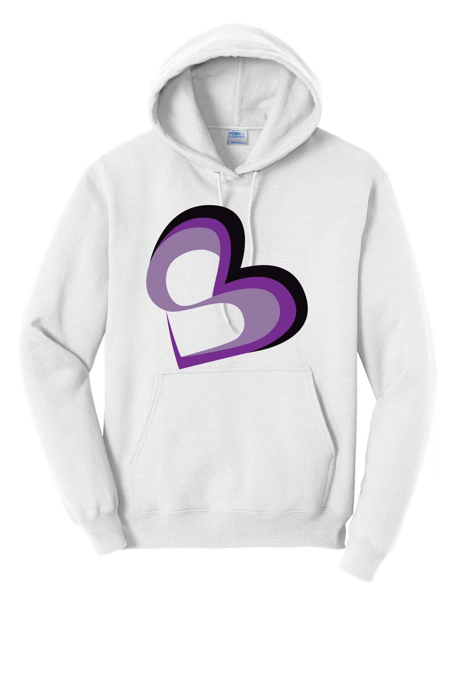 SBM Heart Large Chest Logo Hoodie