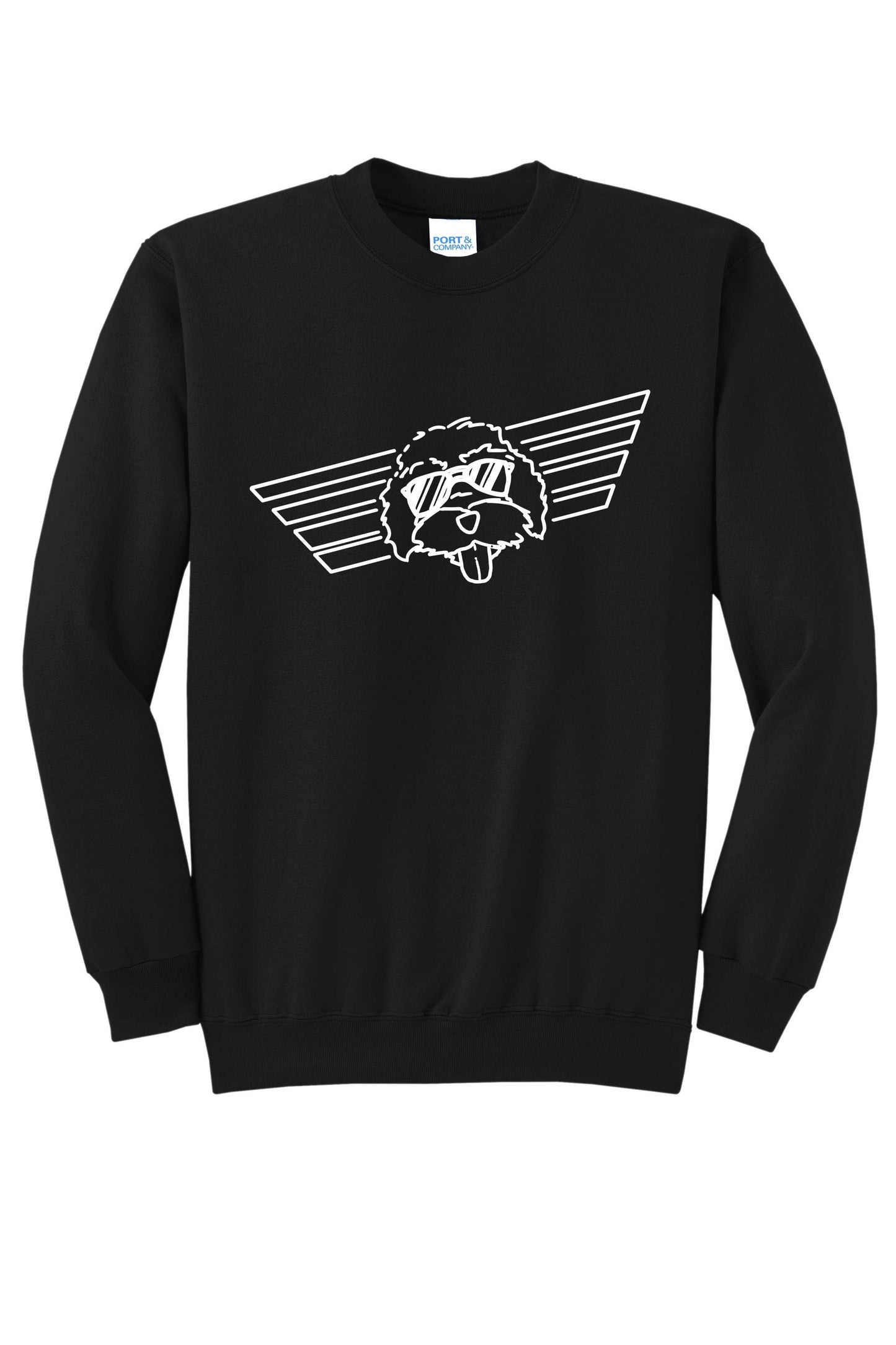 Zhao's Wingman Outline Crewneck Sweatshirt