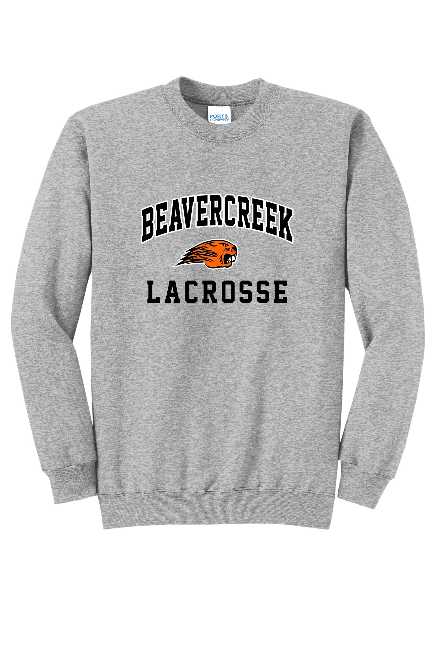 Beavercreek Lacrosse Port & Company® Core Fleece Crewneck Sweatshirt (Ready 3/28)