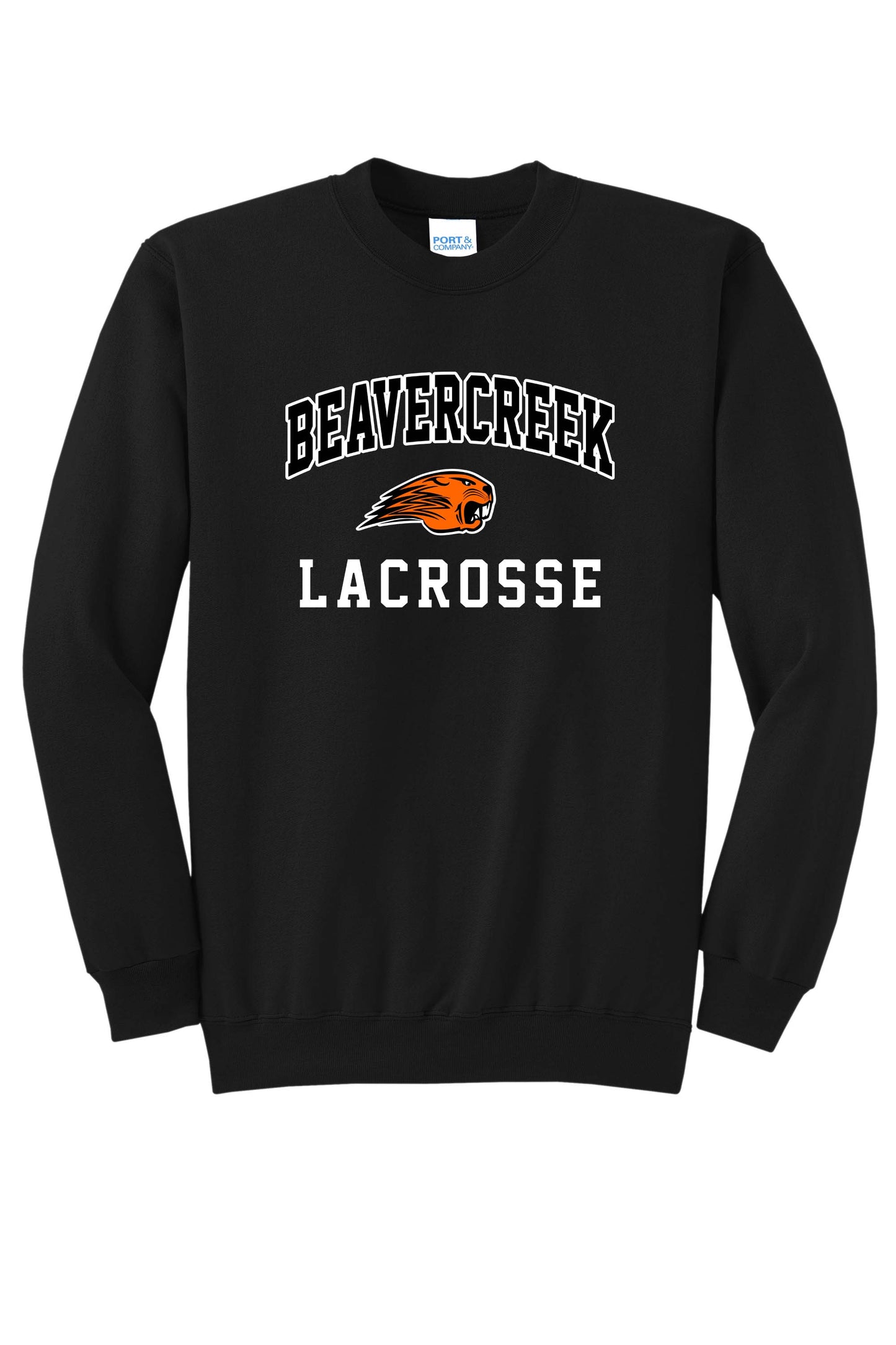 Beavercreek Lacrosse Port & Company® Core Fleece Crewneck Sweatshirt (Ready 3/28)