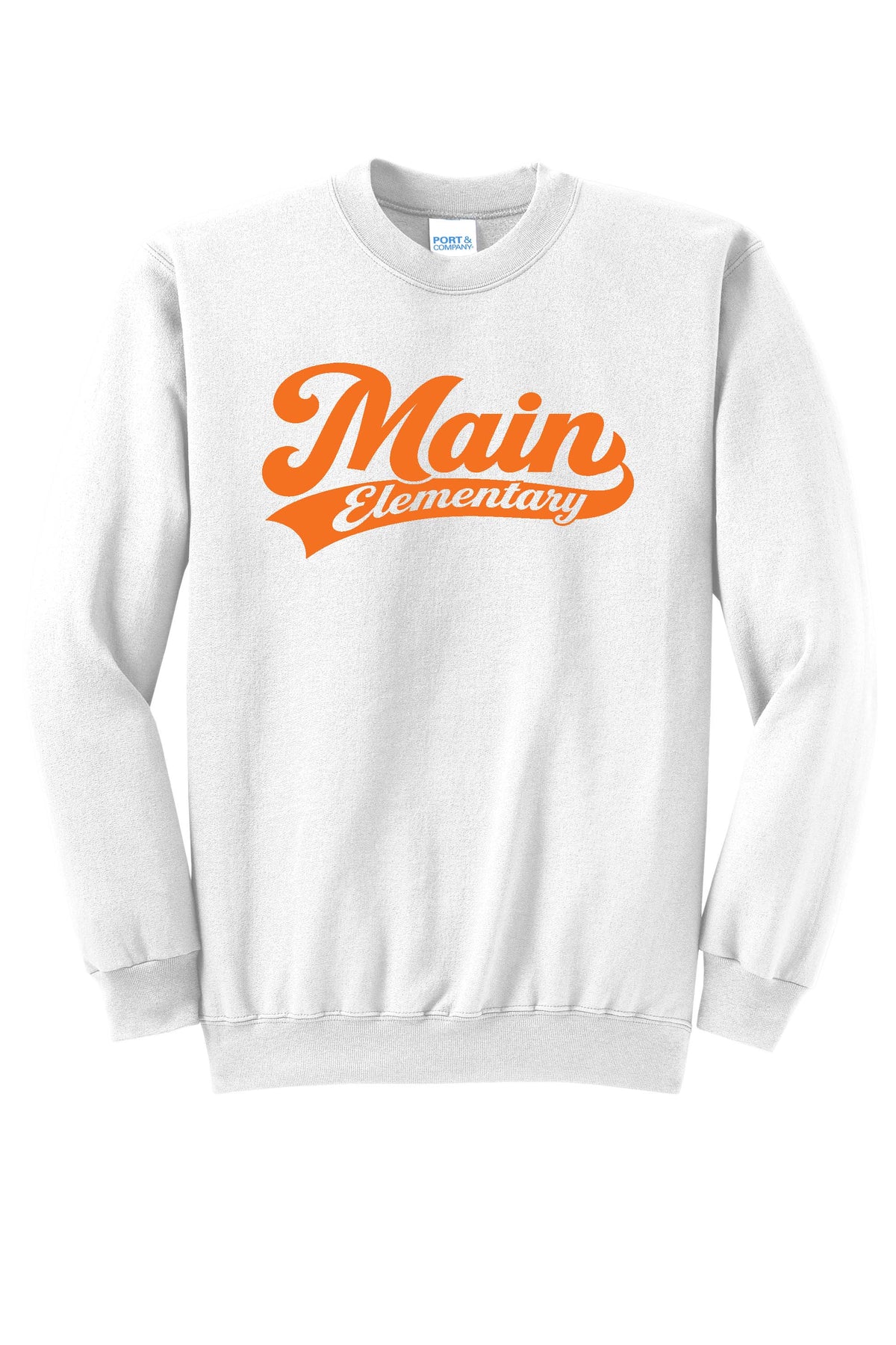Main Elementary Port & Company® Core Fleece Crewneck Sweatshirt (Ready 11/30)