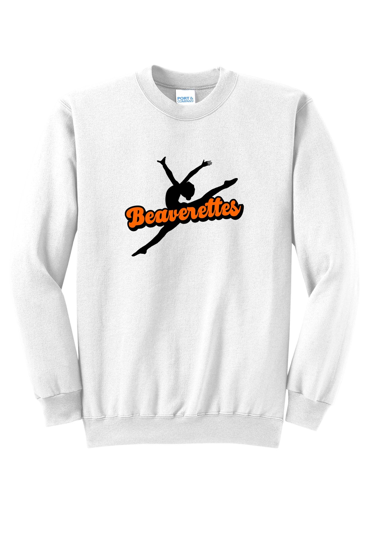 Beavercreek Beaverettes Port & Co® Core Fleece Crewneck Sweatshirt