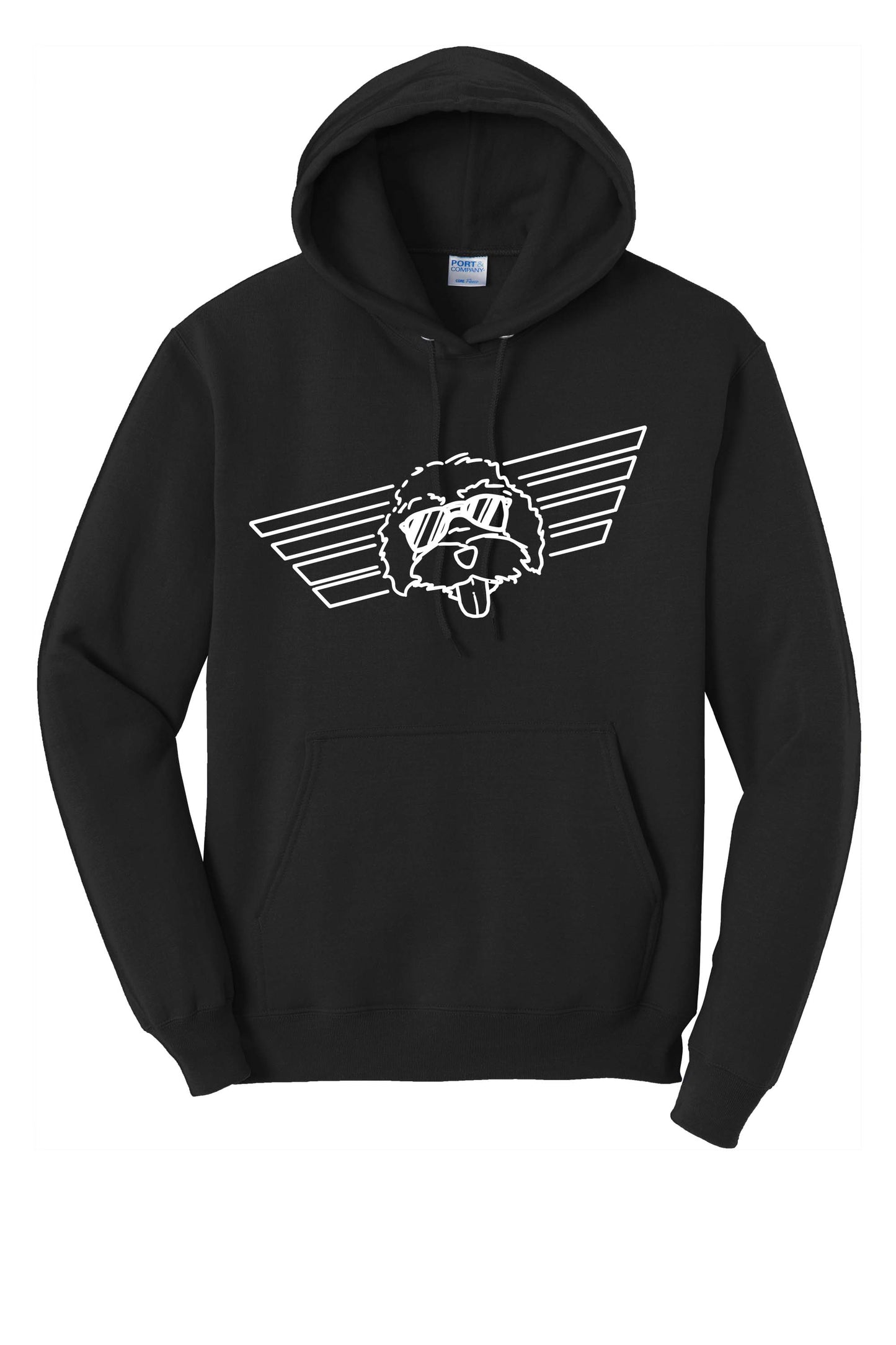 Zhao's Wingman Outline Hoodie