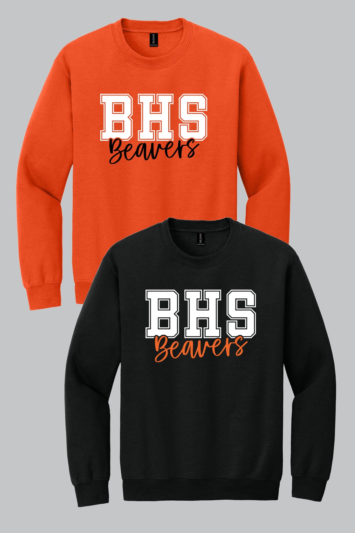Beavercreek Cheer Beavers Gildan® Heavy Blend™ Crewneck Sweatshirt (Ready 11/24)
