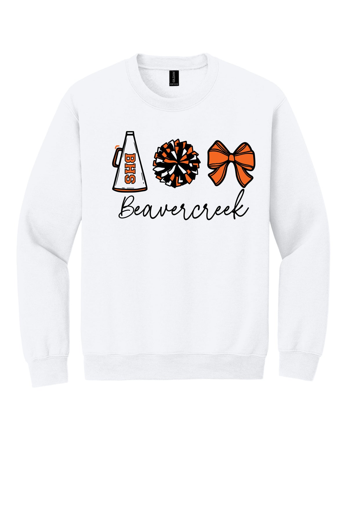 Beavercreek Cheer Beavers Gildan® Heavy Blend™ Crewneck Sweatshirt (Ready 11/24)