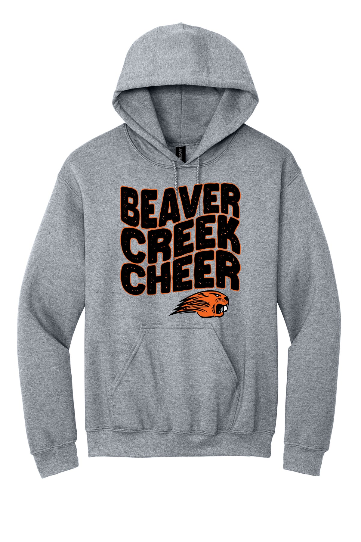 Beavercreek Cheer Stacked Gildan® Heavy Blend™ Hooded Sweatshirt (Ready 11/24)