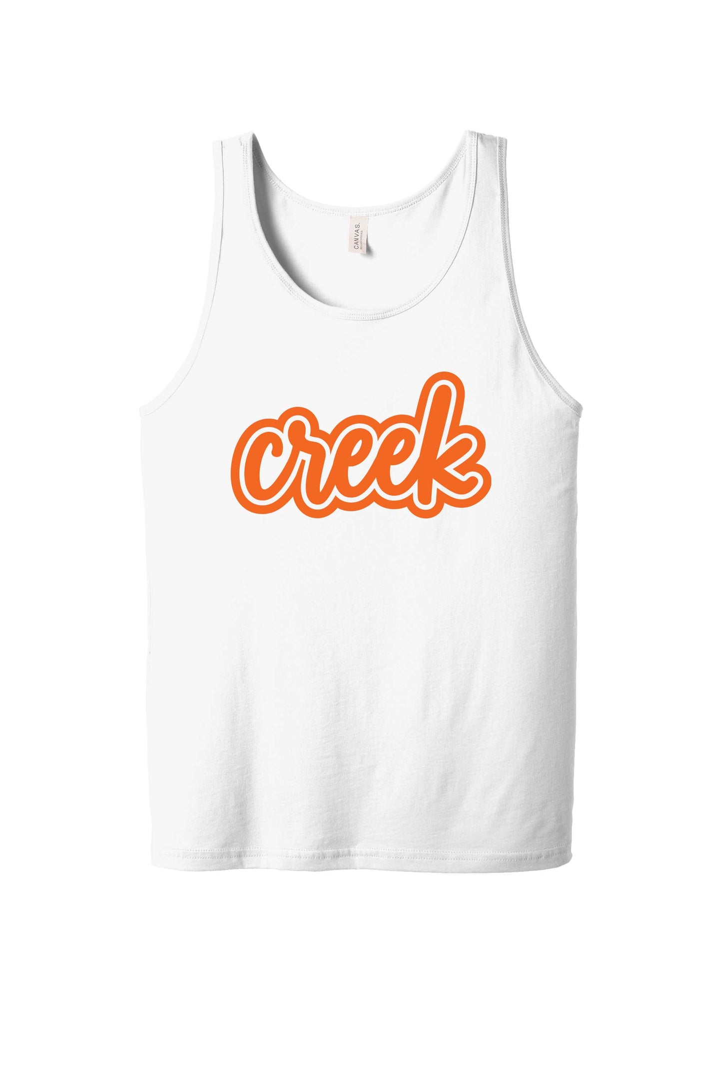 Creek Script BELLA+CANVAS® Unisex Jersey Tank (ready 8/12)