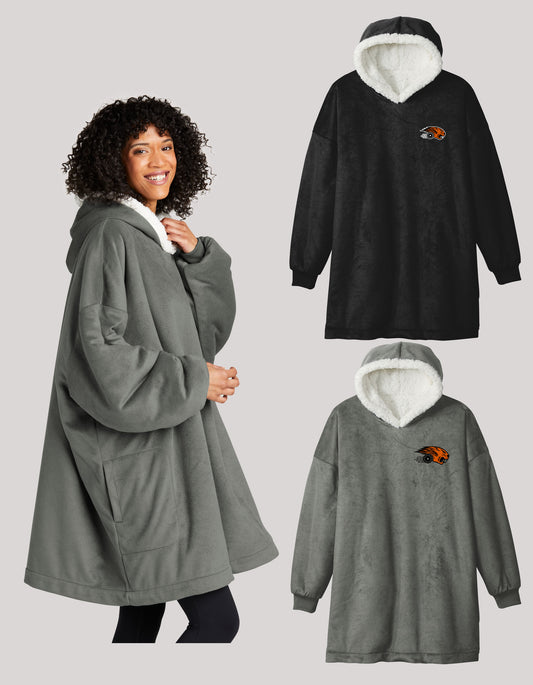 Rolling Beavers Port Authority® Mountain Lodge Wearable Blanket (ready 12/02)