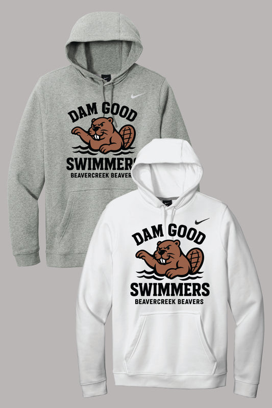 Beavercreek Dam Good Swimmer Nike Club Fleece Pullover Hoodie (Pre Order)