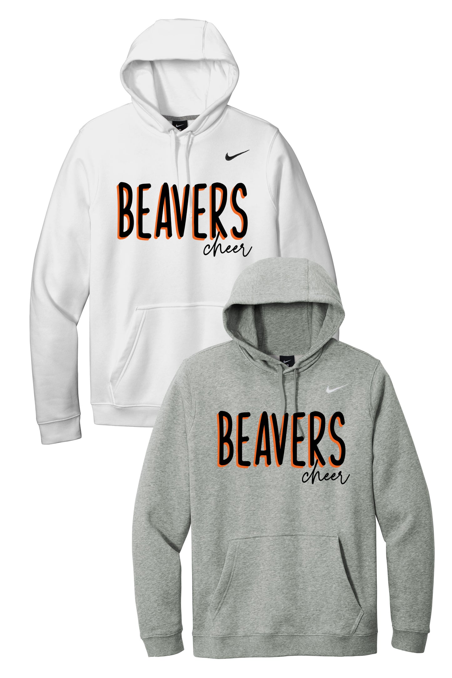 Beavers Cheer Nike Club Fleece Pullover Hoodie (Ready 7/6)