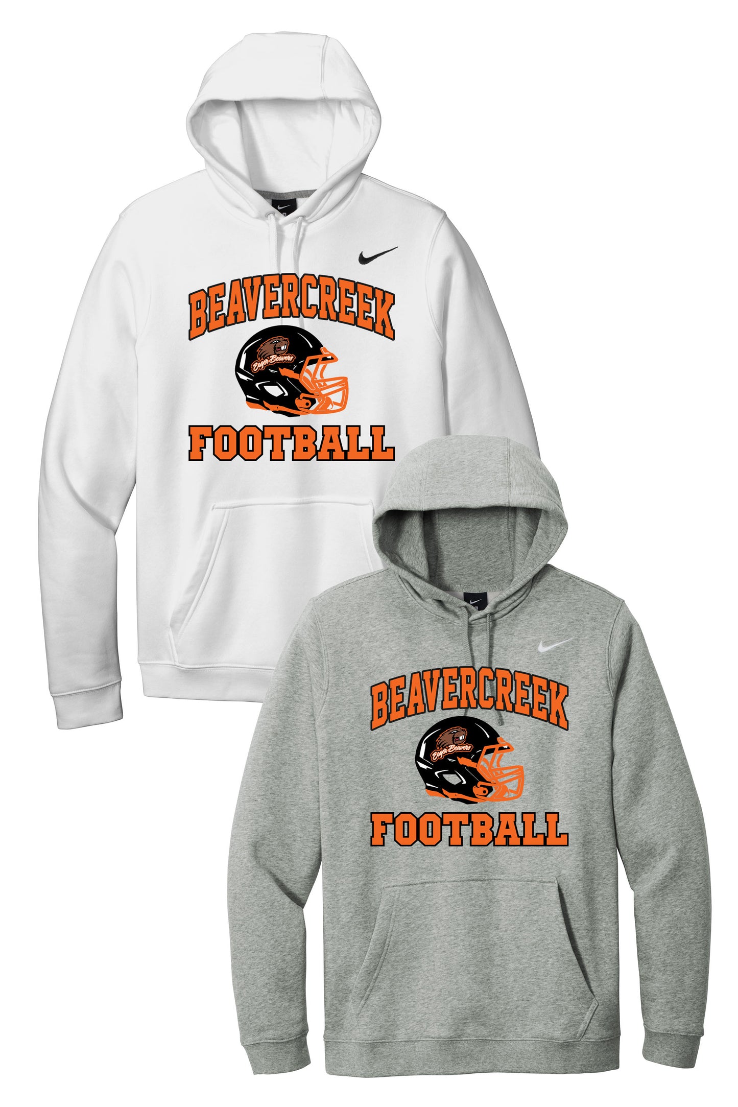 Beavercreek Football Nike Club Fleece Pullover Hoodie (Ready 7/6)