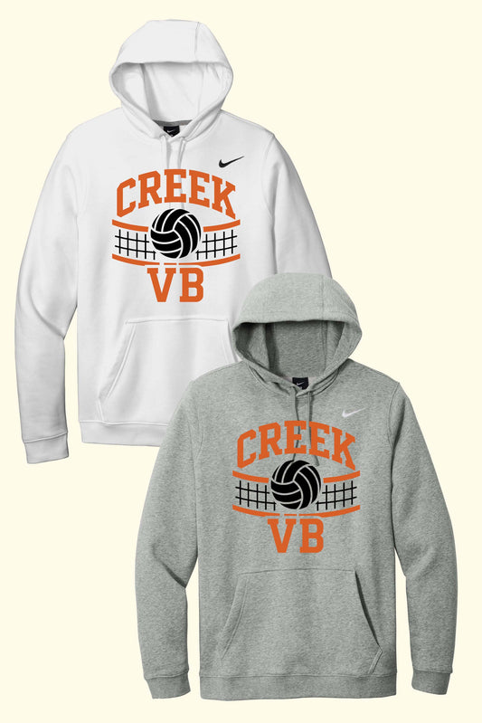 Beavercreek Volleyball Net Nike Club Fleece Pullover Hoodie
