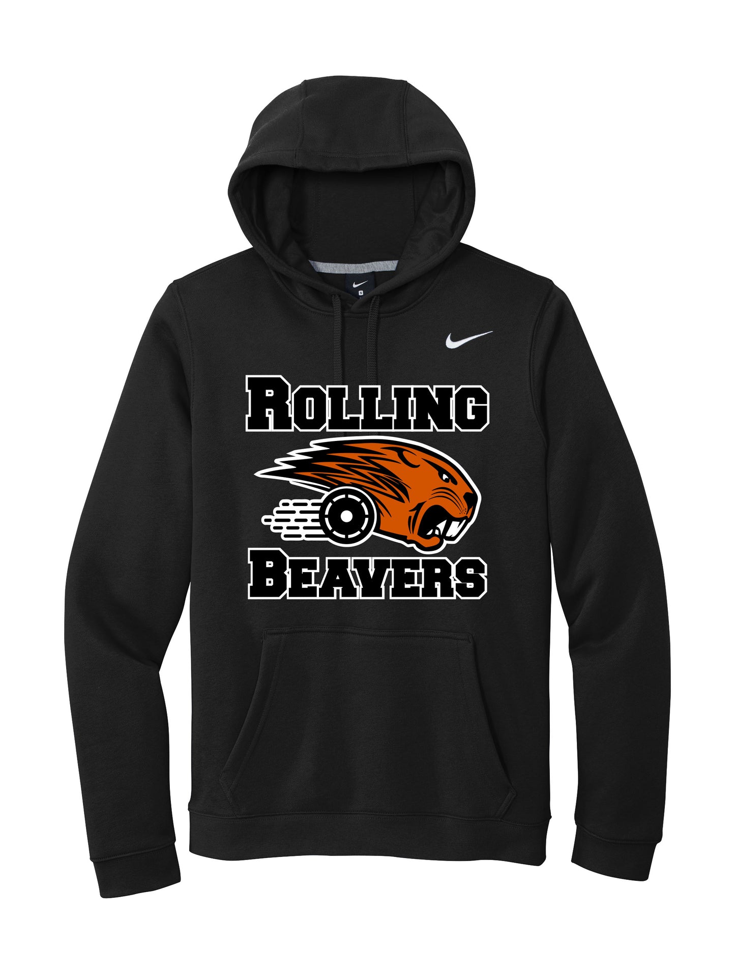 Rolling Beavers Nike Club Fleece Pullover Hoodie (ready 12/13)