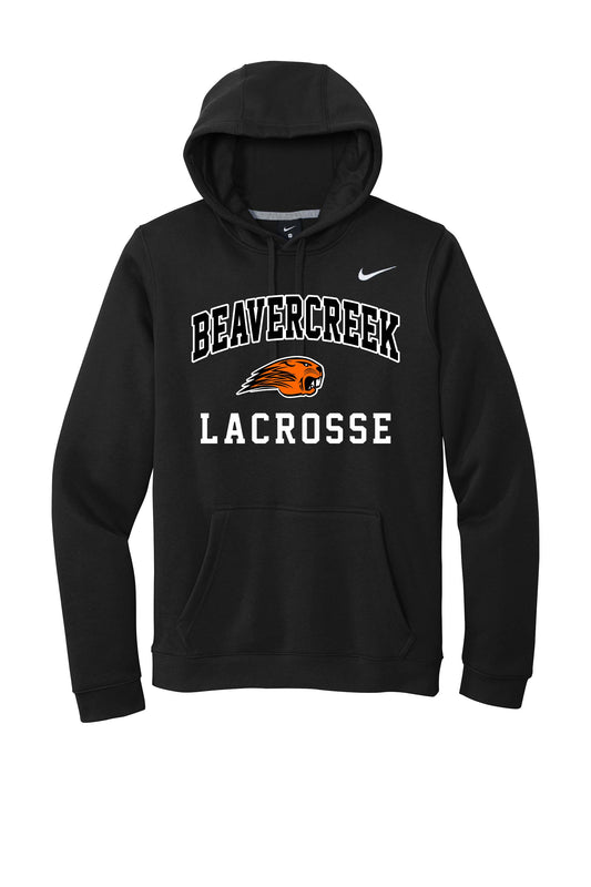 Beavercreek Lacrosse Nike Club Fleece Pullover Hoodie (ready 3/28)