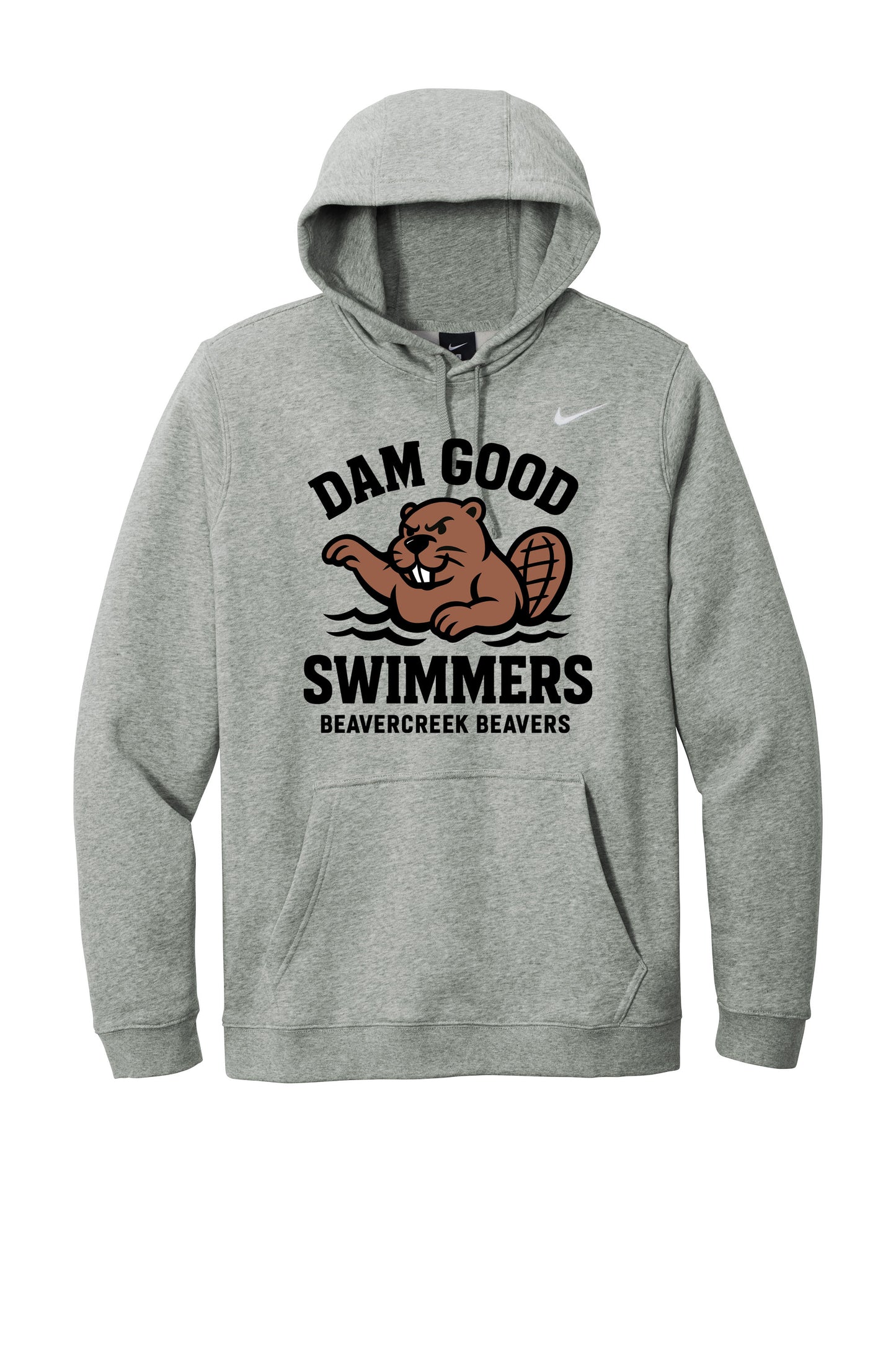 Beavercreek Dam Good Swimmer Nike Club Fleece Pullover Hoodie (Pre Order)