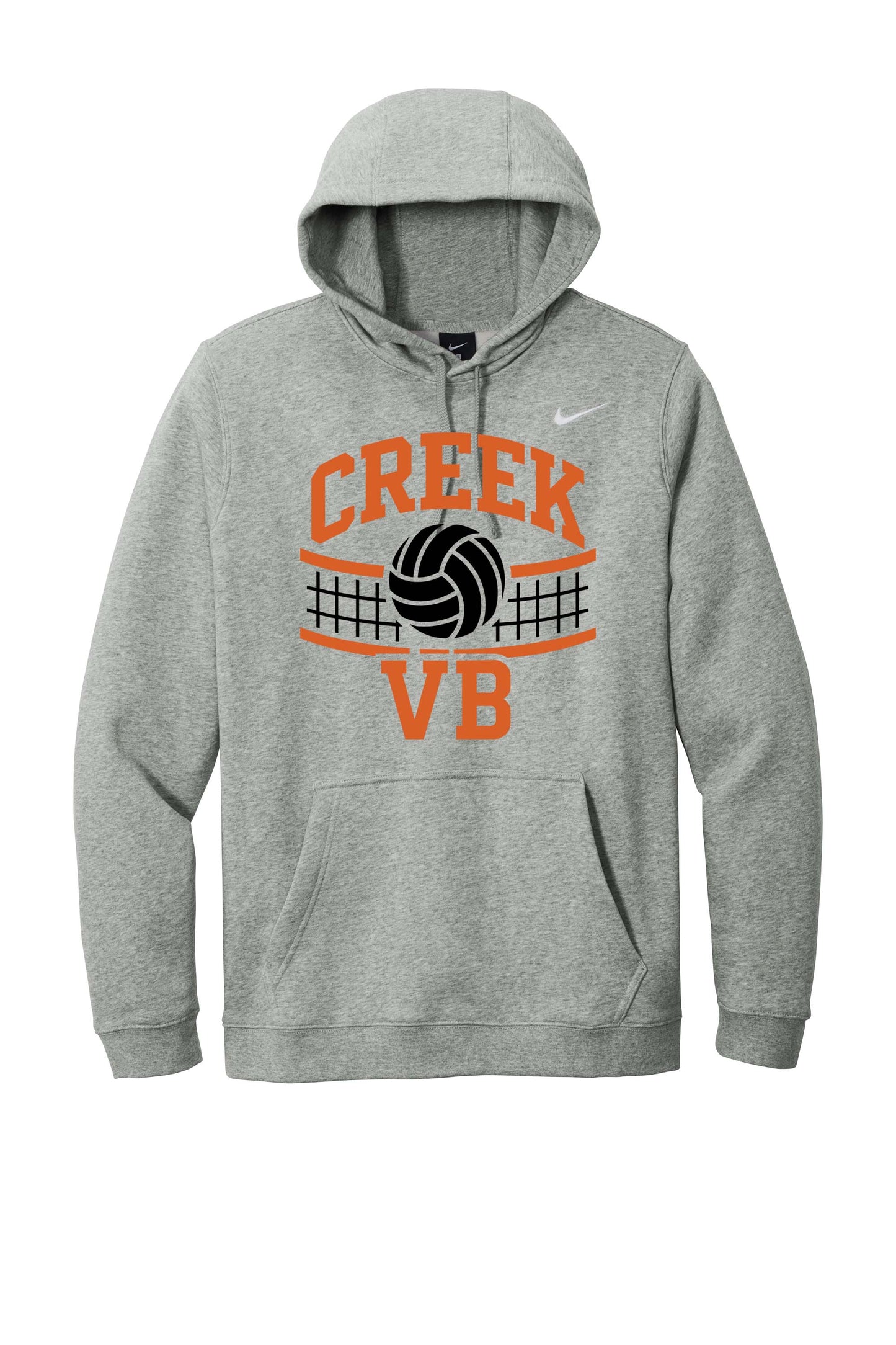 Beavercreek Volleyball Net Nike Club Fleece Pullover Hoodie