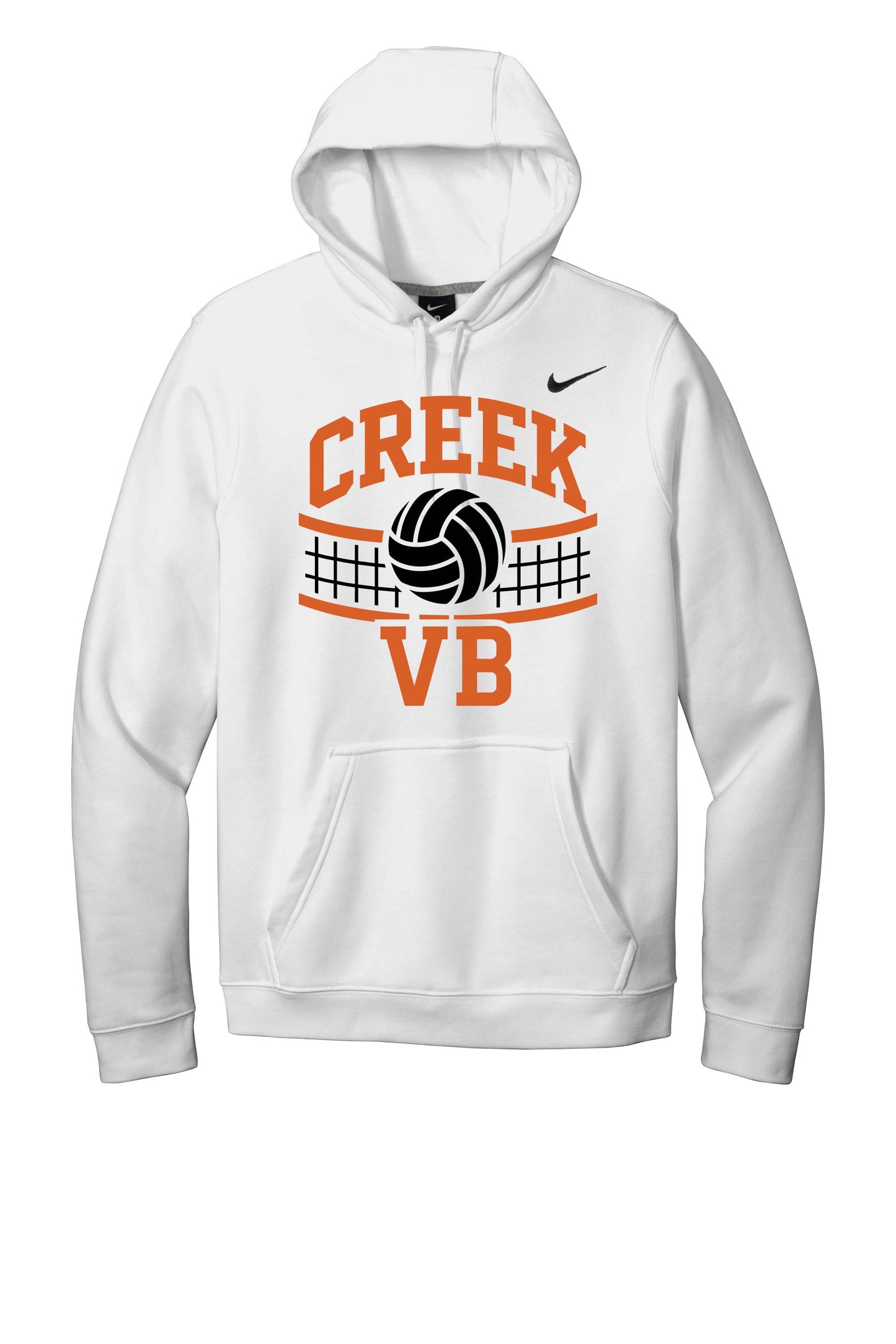 Beavercreek Volleyball Net Nike Club Fleece Pullover Hoodie