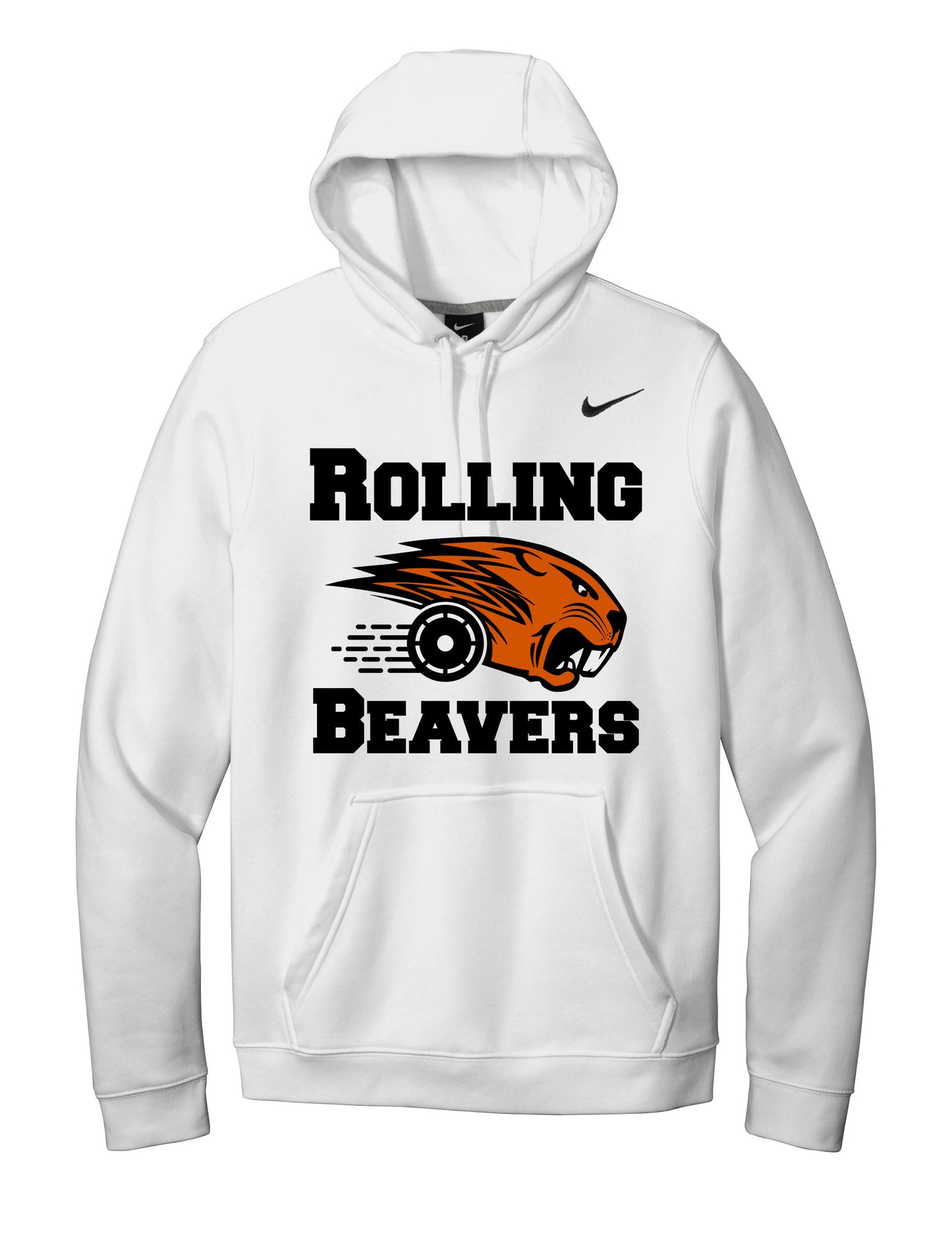 Rolling Beavers Nike Club Fleece Pullover Hoodie (ready 12/13)