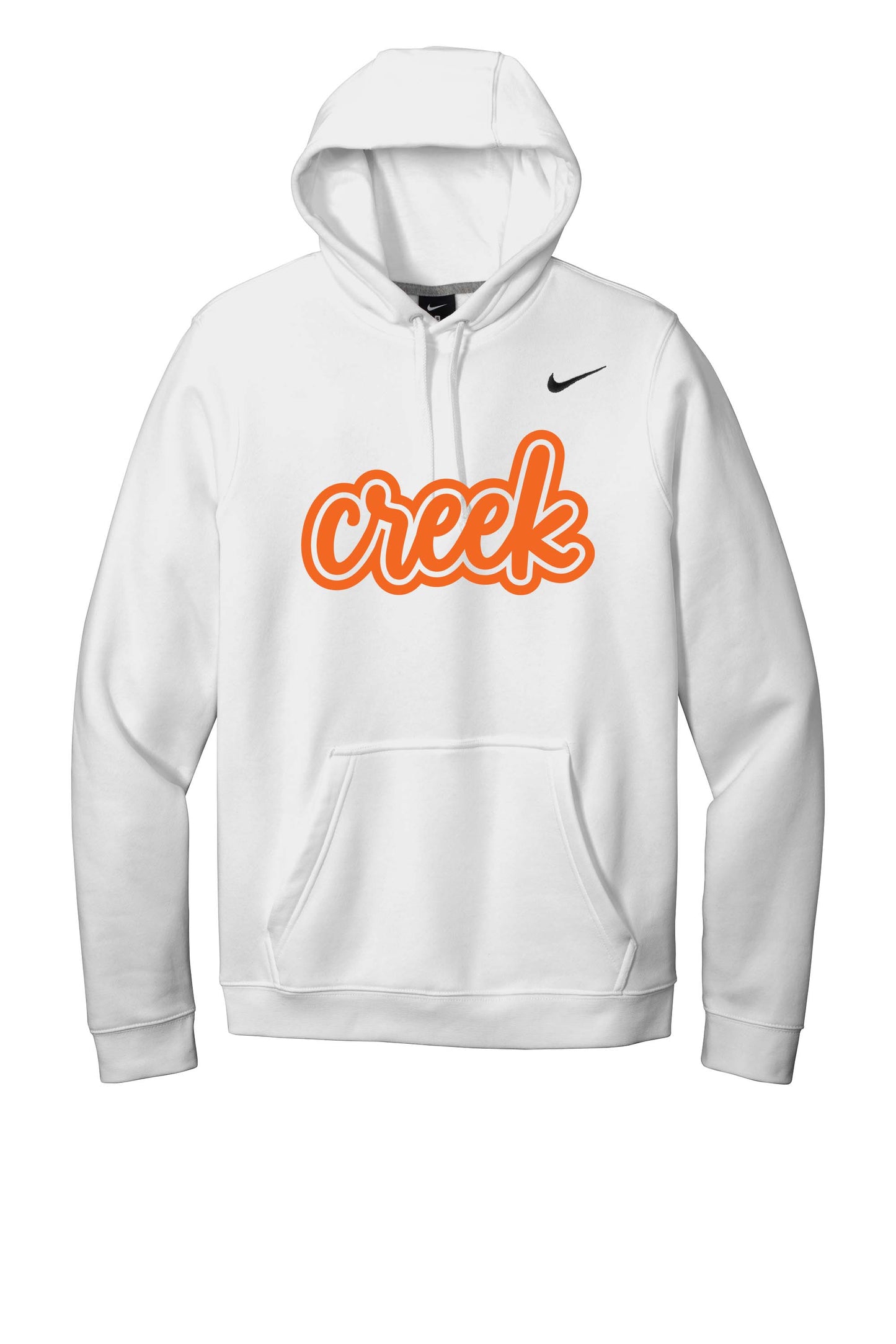 Creek Script Nike Club Fleece Pullover Hoodie (Ready 8/12)