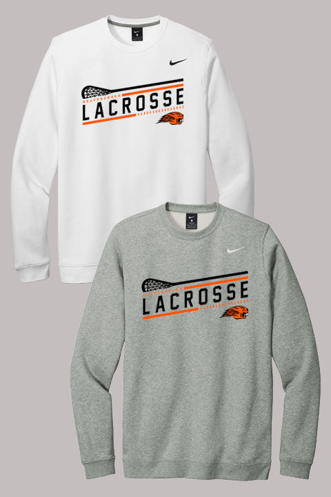Beavercreek Lacrosse Stick Nike Club Fleece Crew (ready 3/18)
