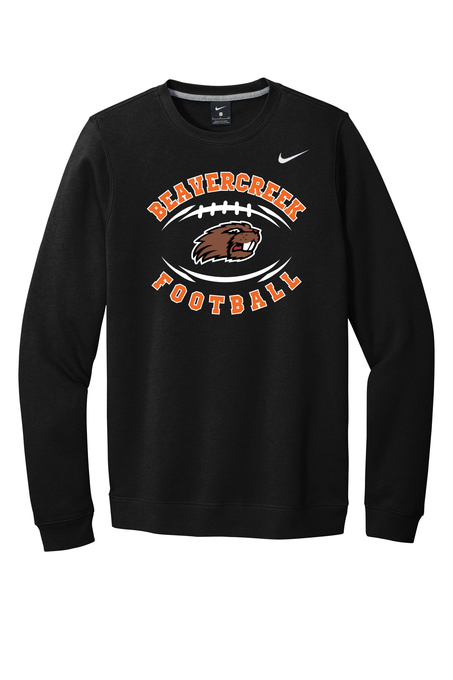 Eager Beaver Football Nike Club Fleece Crew (Ready 7/6)