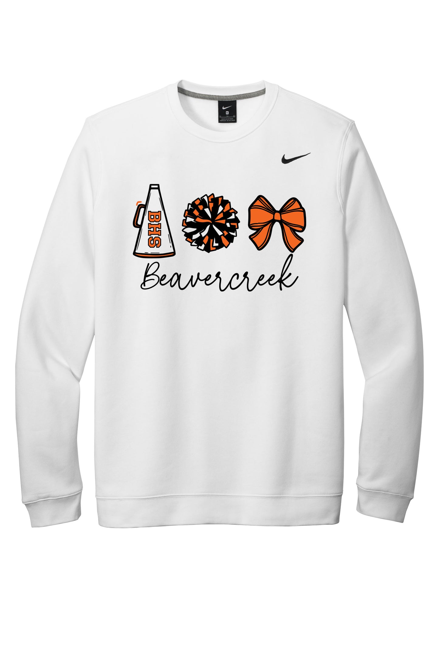 Beavercreek Cheer Nike Club Fleece Crew (Ready 6/29)
