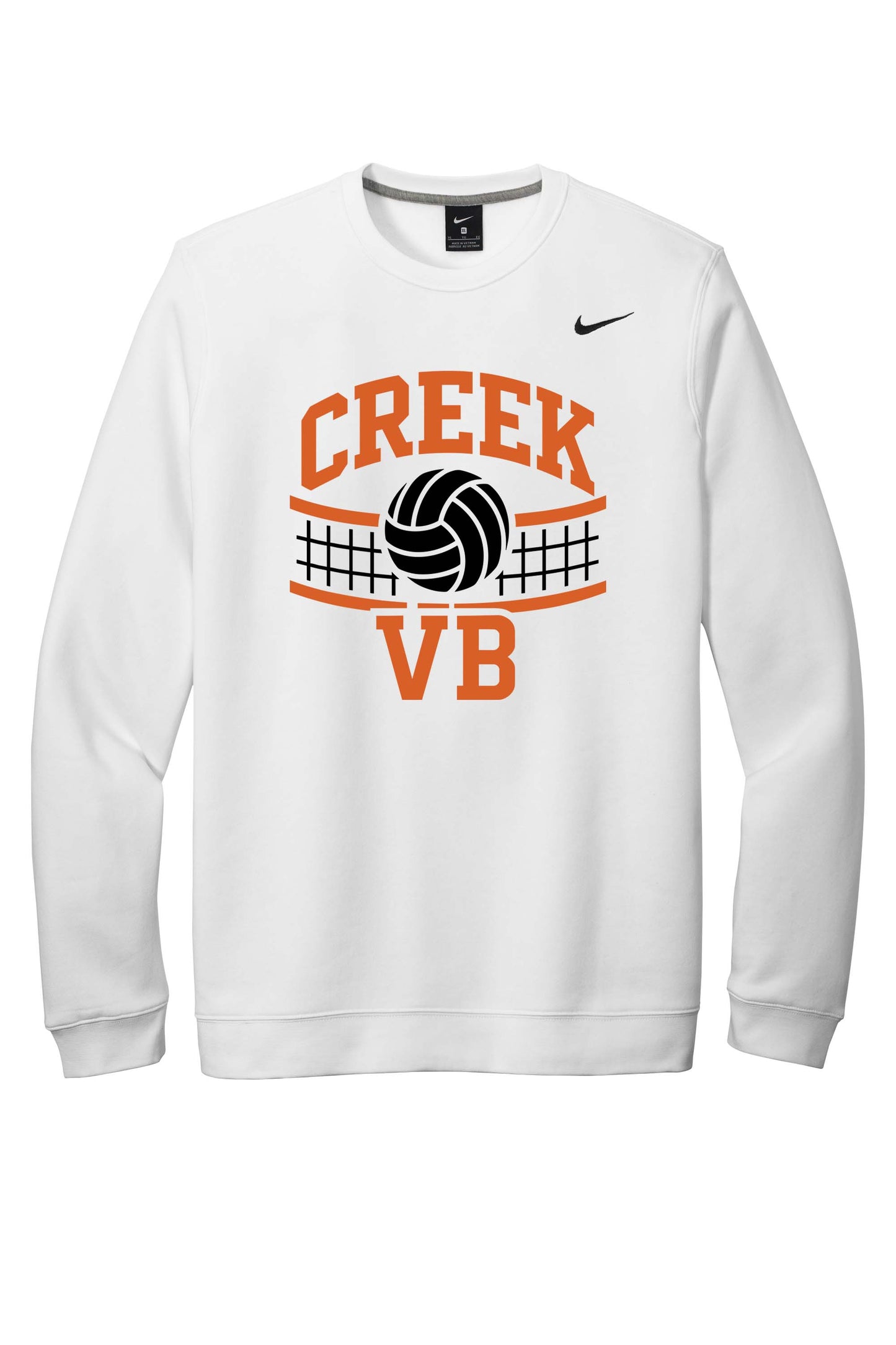 Beavercreek Volleyball Net Nike Club Fleece Crew